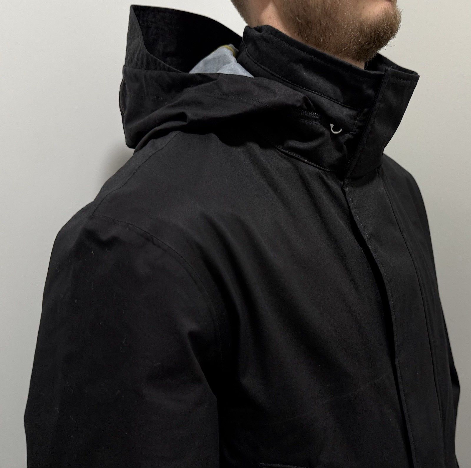 J.Lindeberg J.Lindeberg Storm Tech 3L Mens Jacket Hooded Parka Rain Coat Size US M / EU 48-50 / 2 - 7 Thumbnail