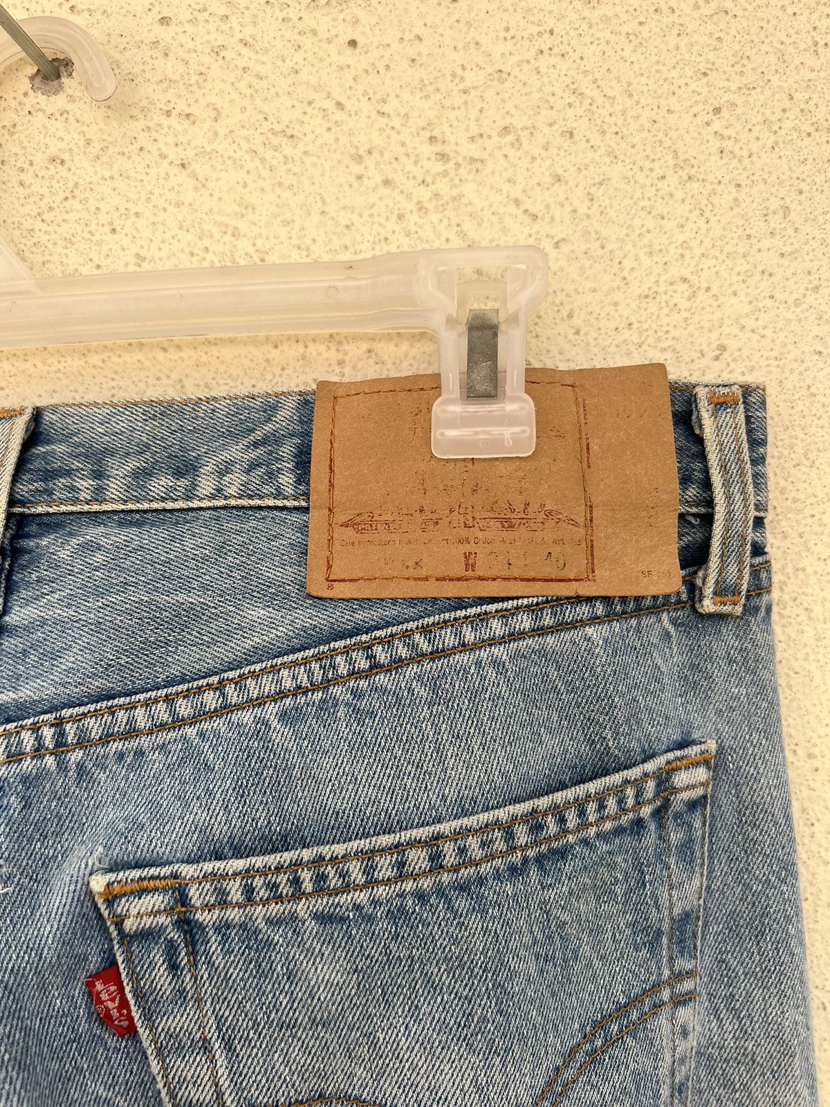 Levi's Vintage Levi's 501 Jeans Ripped Distressed Patchwork Denim Size US 33 - 19 Thumbnail