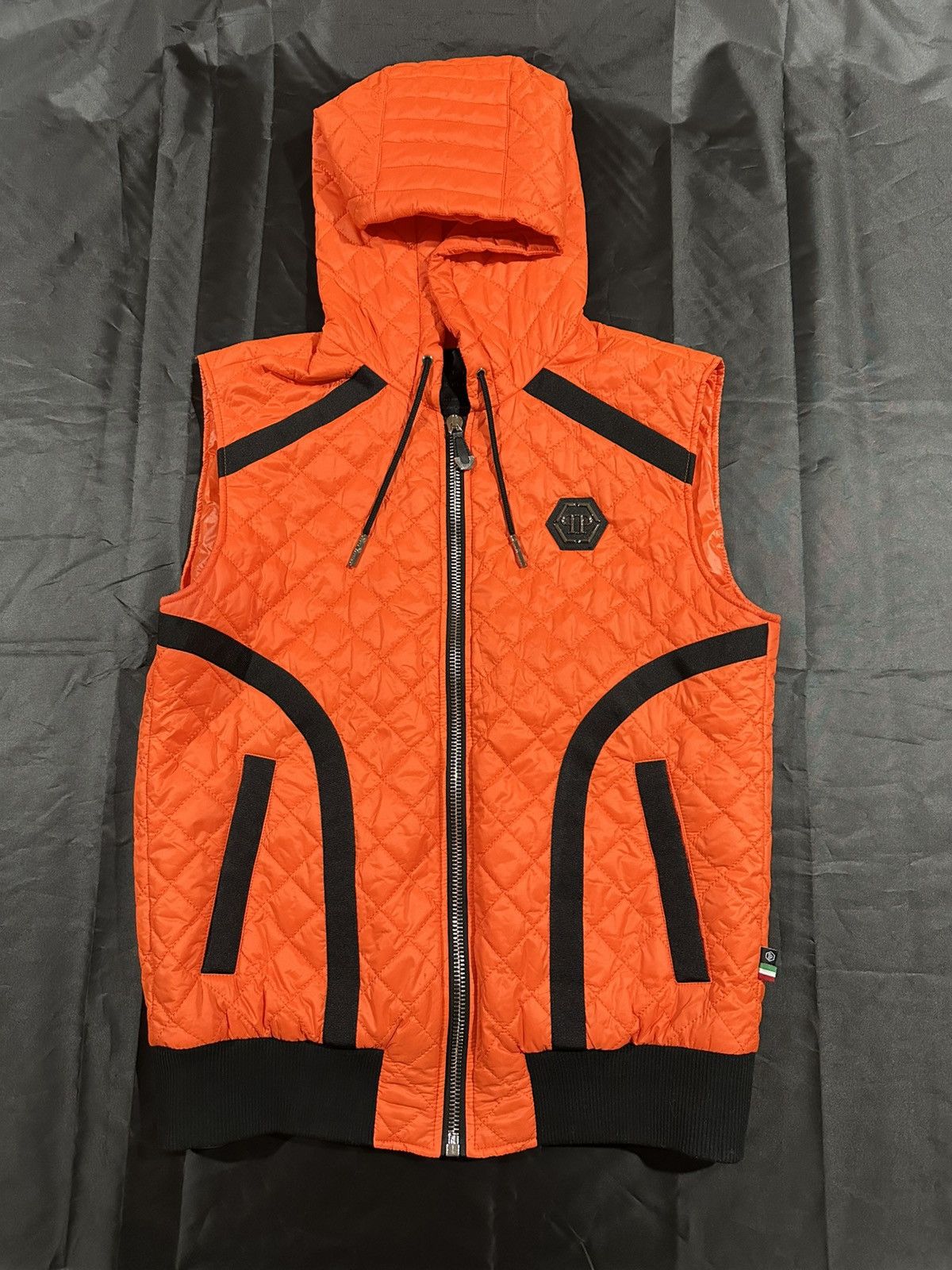 Philipp Plein Philipp Plein Quilted Vest Size US L / EU 52-54 / 3 - 4 Thumbnail