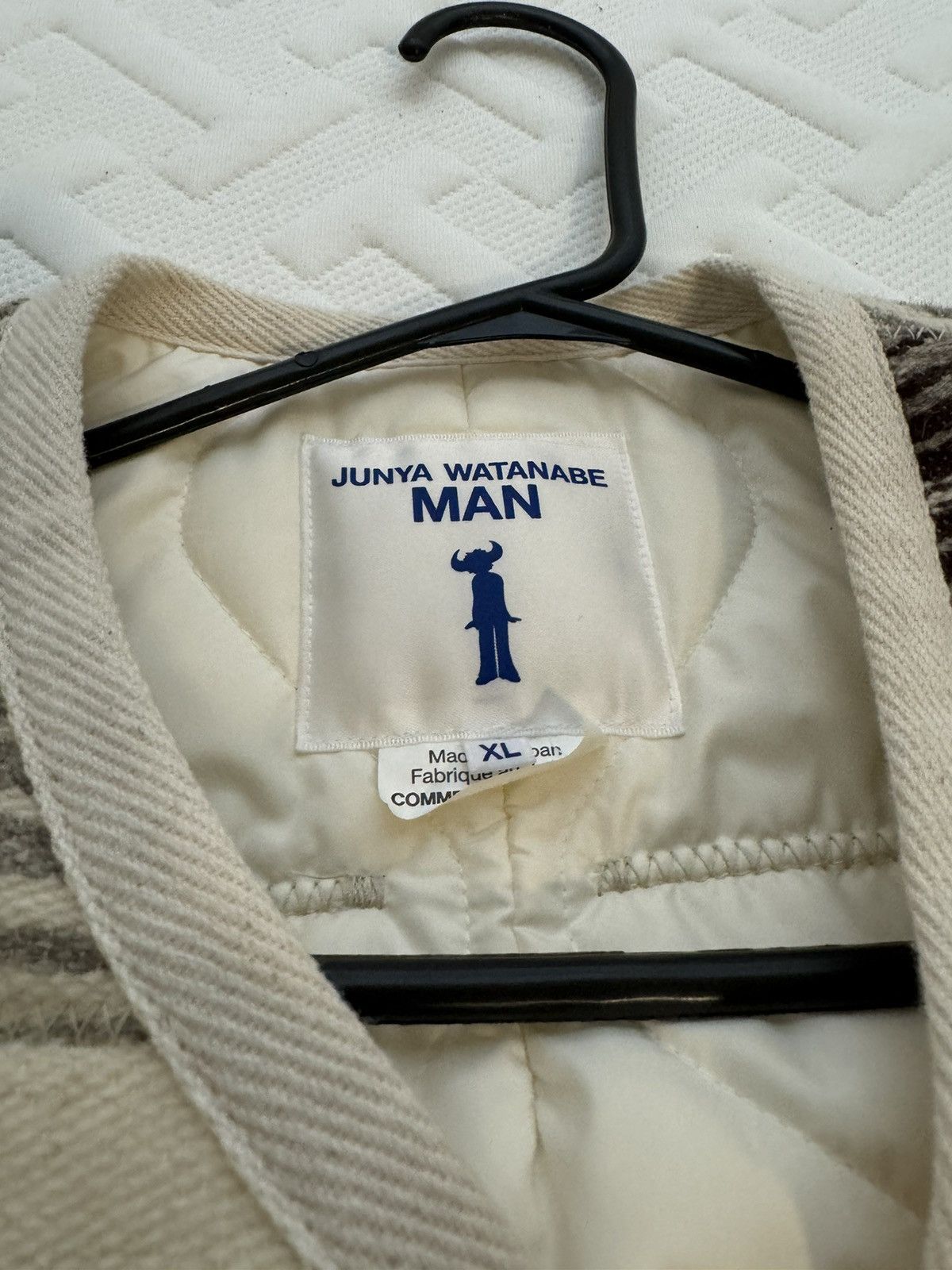 Junya Watanabe Junya Watanabe Man Coat Ivory Size US XL / EU 56 / 4 - 3 Thumbnail