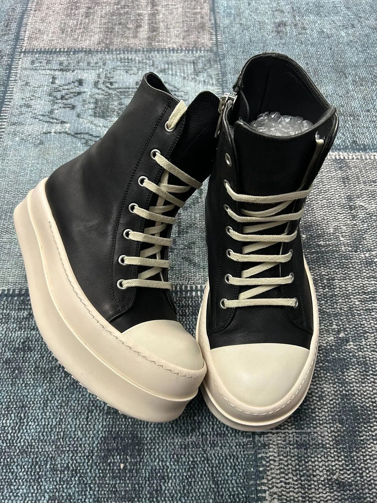 Rick Owens Rick Owens High-Top Platform Sneakers. Size US 5 / EU 37 - 2 Thumbnail