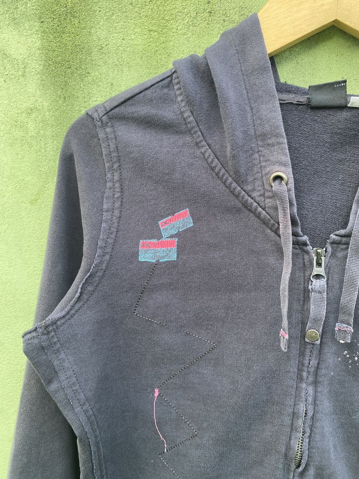 O'Neill Vintage O’Neill Zip Hoodie Paint Splatter Distressed Grunge Size US M / EU 48-50 / 2 - 3 Thumbnail