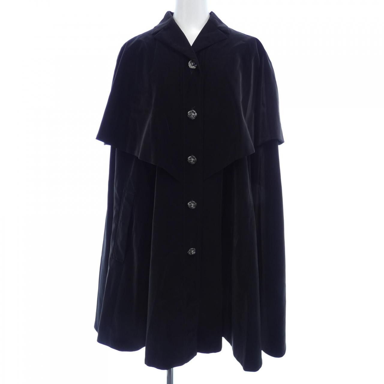 Chanel Chanel Chanel Wool Cape Textile Outerwear P75859V67122 DUTY FREE for USA Size ONE SIZE - 1 Thumbnail