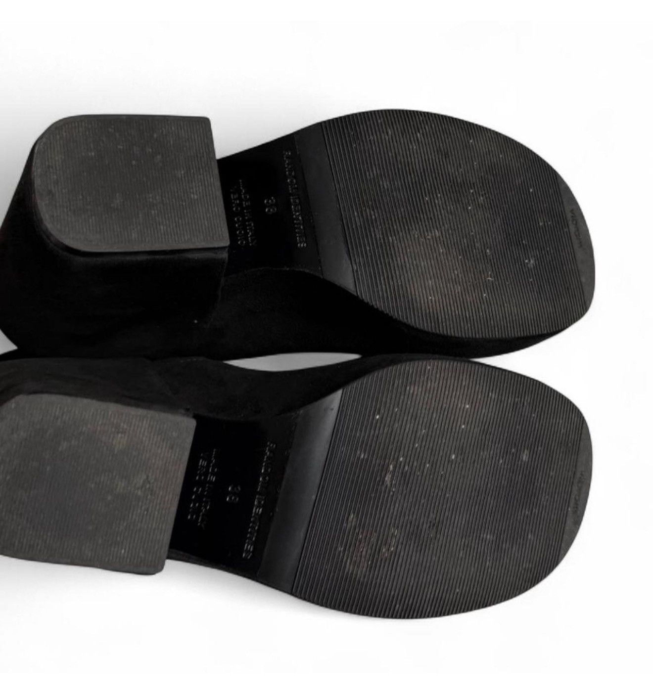 Random Identities Random Identities black platform suede boots size 38 (8 US) Size US 8 / IT 38 - 6 Thumbnail
