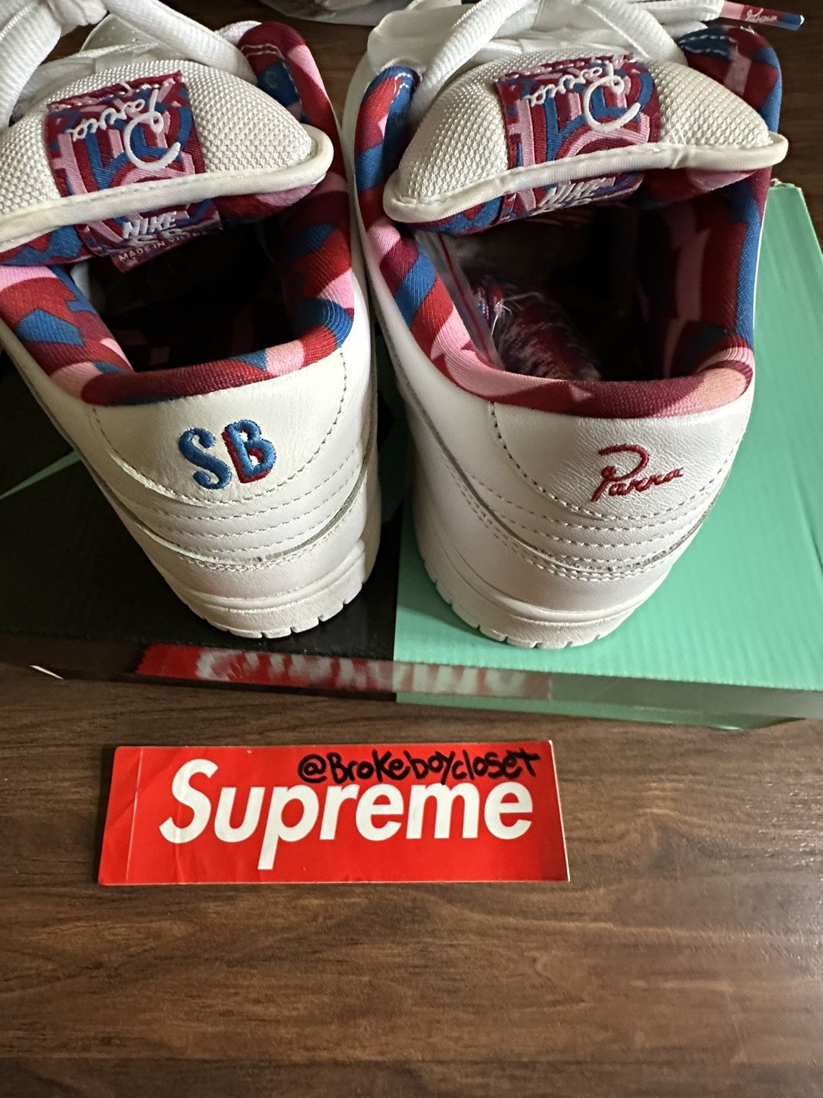 Nike × Parra Nike Sb x Parra dunk low Size US 9.5 / EU 42-43 - 3 Thumbnail