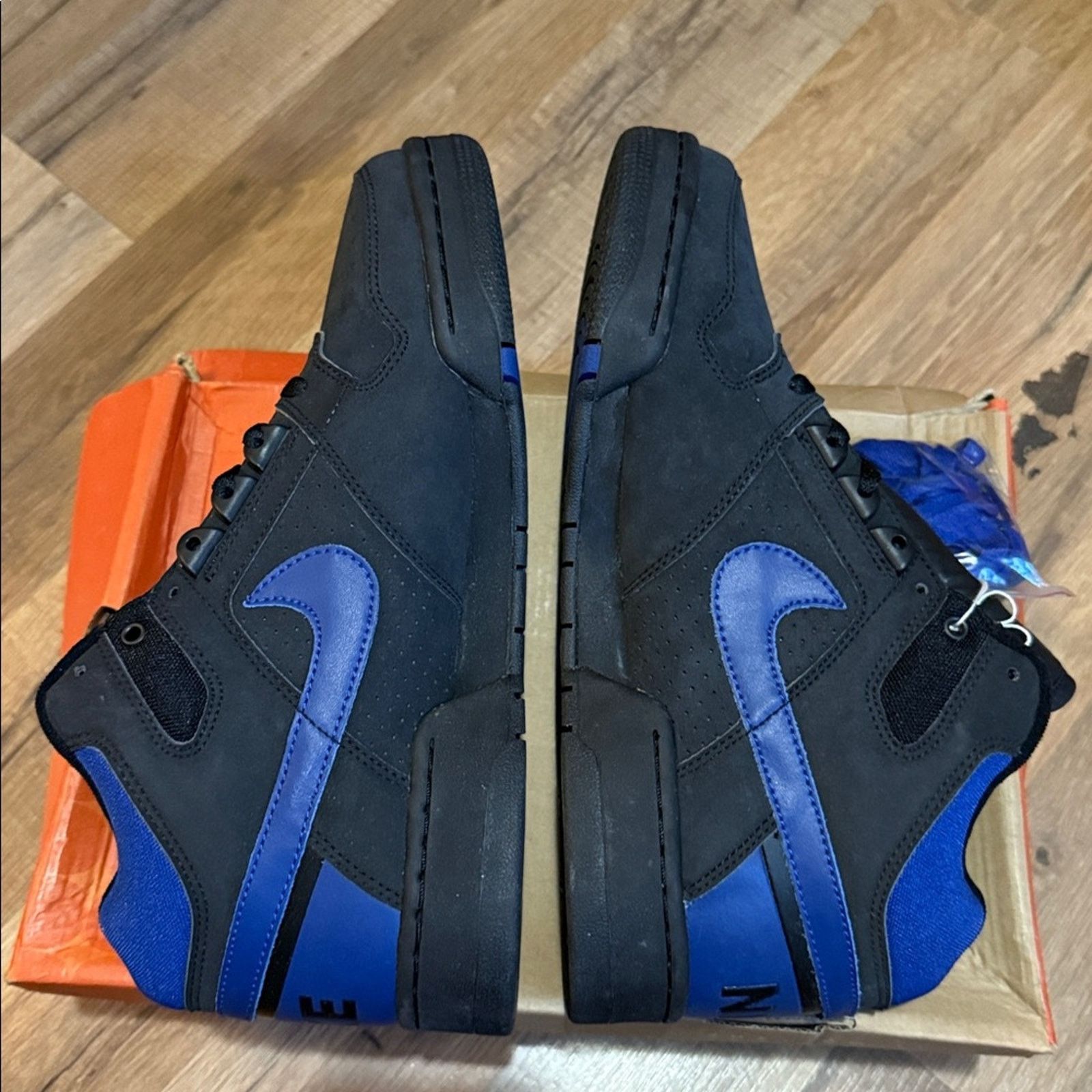Nike 2004 Nike Delta Force 3/4 Black Blue Sport Royal Size US 10.5 / EU 43-44 - 7 Thumbnail