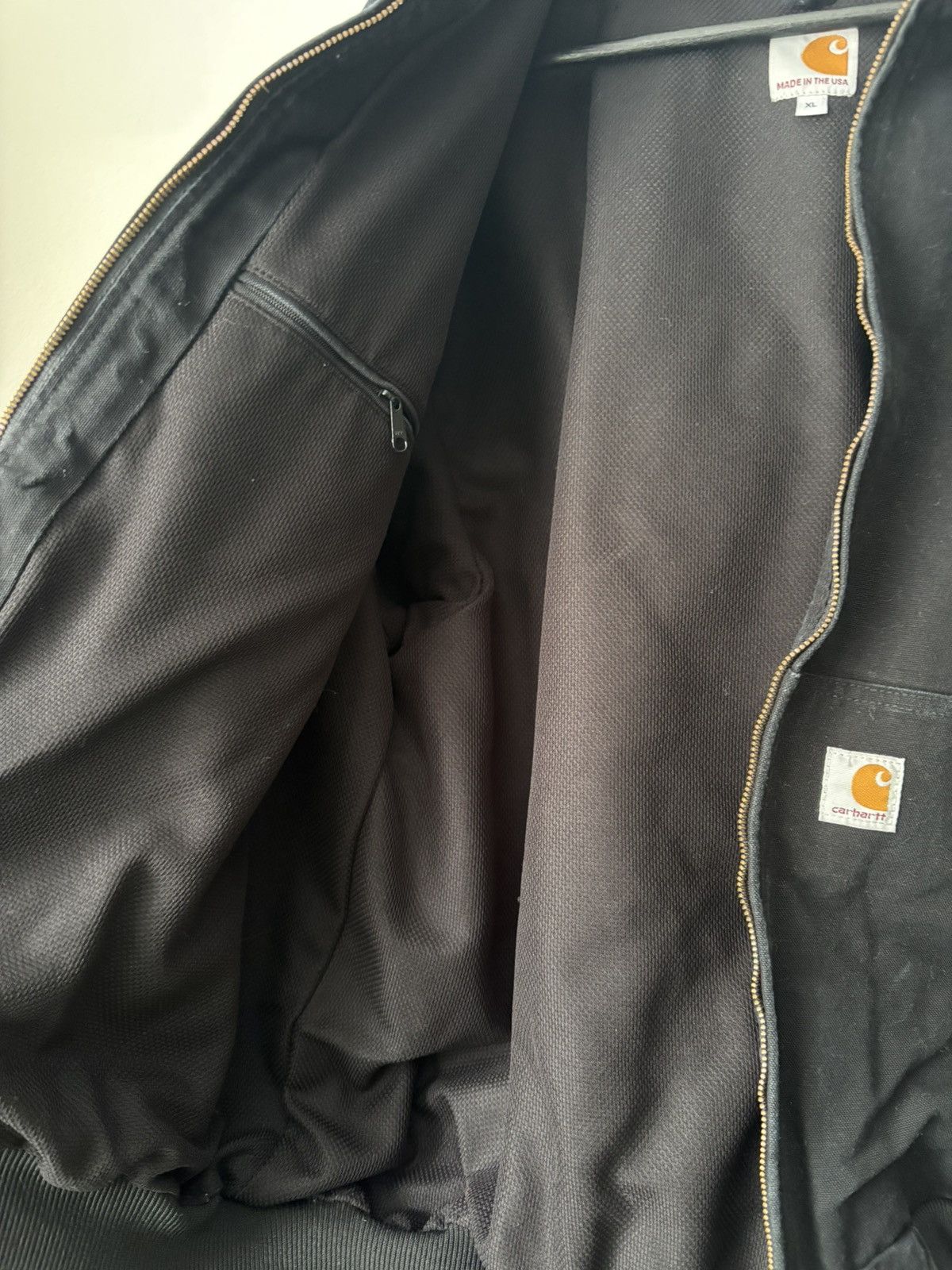 Carhartt Carhartt Black Hooded Jacket Size US XL / EU 56 / 4 - 6 Thumbnail