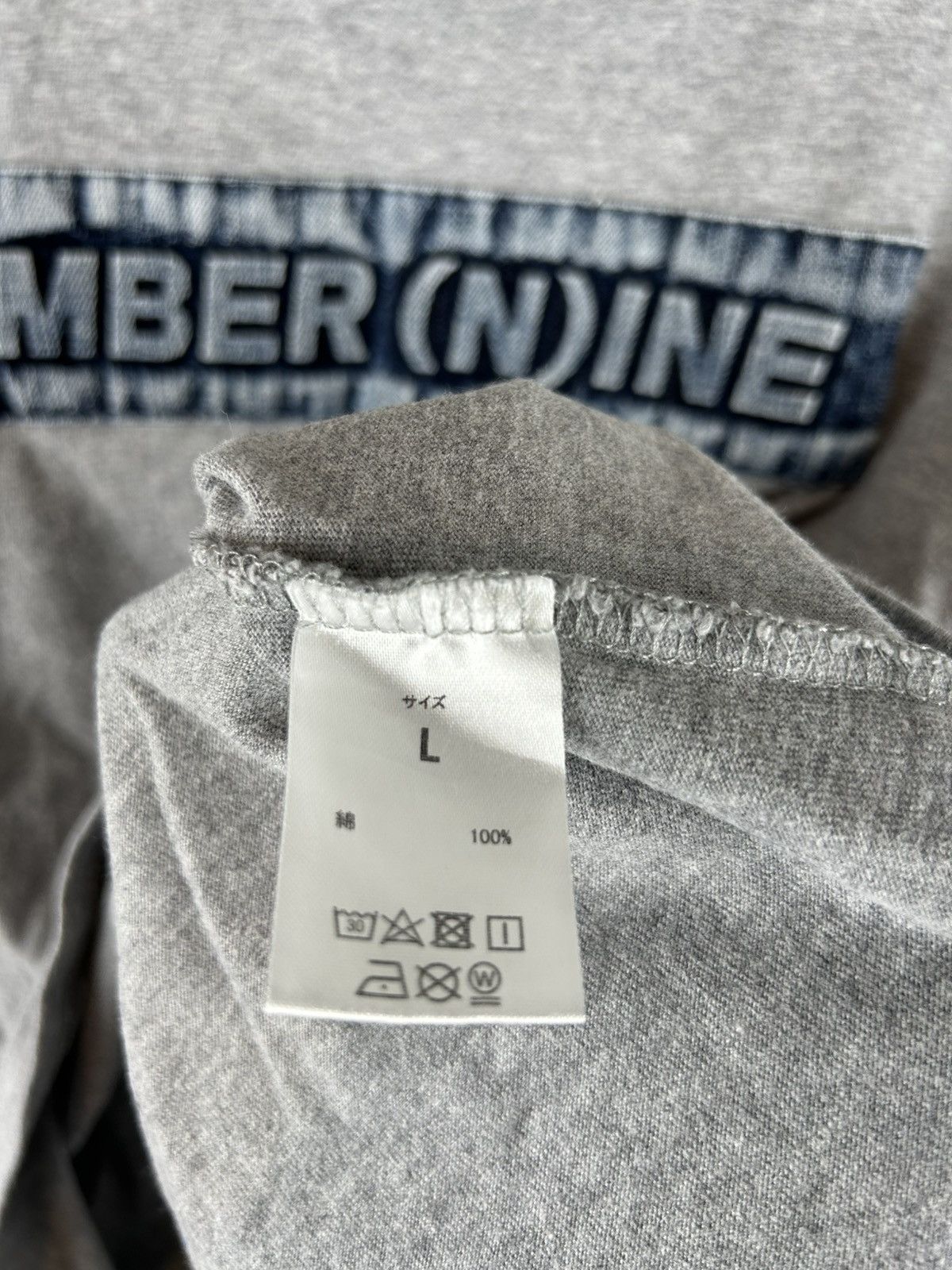 Number (N)ine Number Nine Denime Box Logo T-Shirt Size US M / EU 48-50 / 2 - 6 Thumbnail