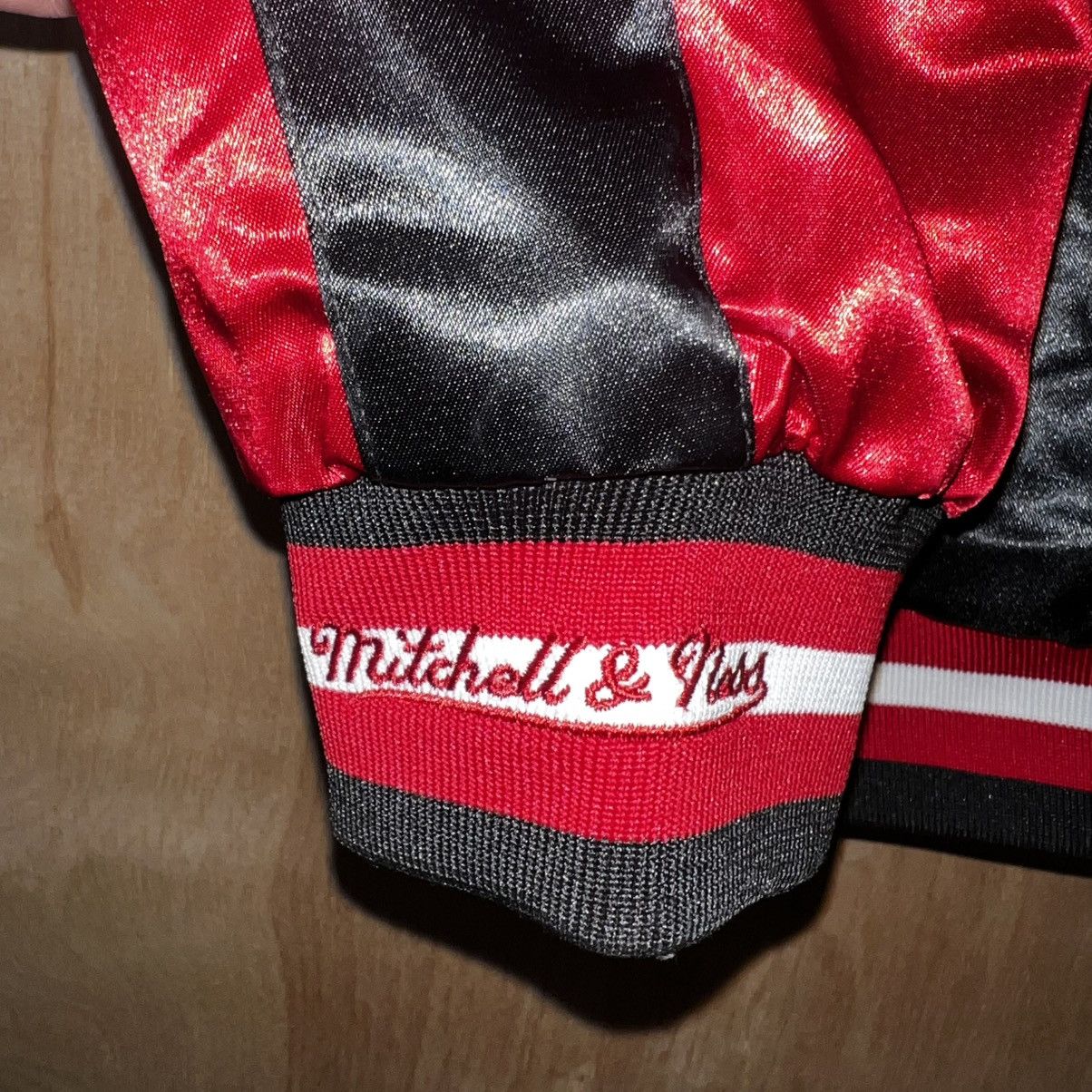 Mitchell & Ness MITCHELL & NESS NBA PORTLAND TRAILBLAZERS SATIN JACKET Size US XL / EU 56 / 4 - 6 Thumbnail