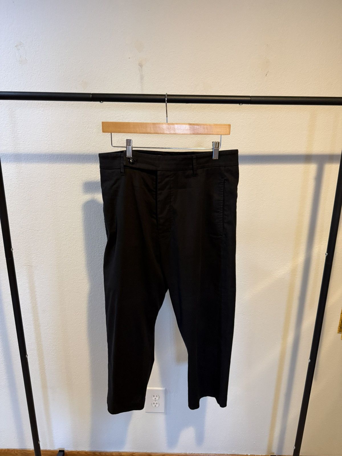 Rick Owens Black Astaire Pants Size US 34 / EU 50 - 1 Thumbnail