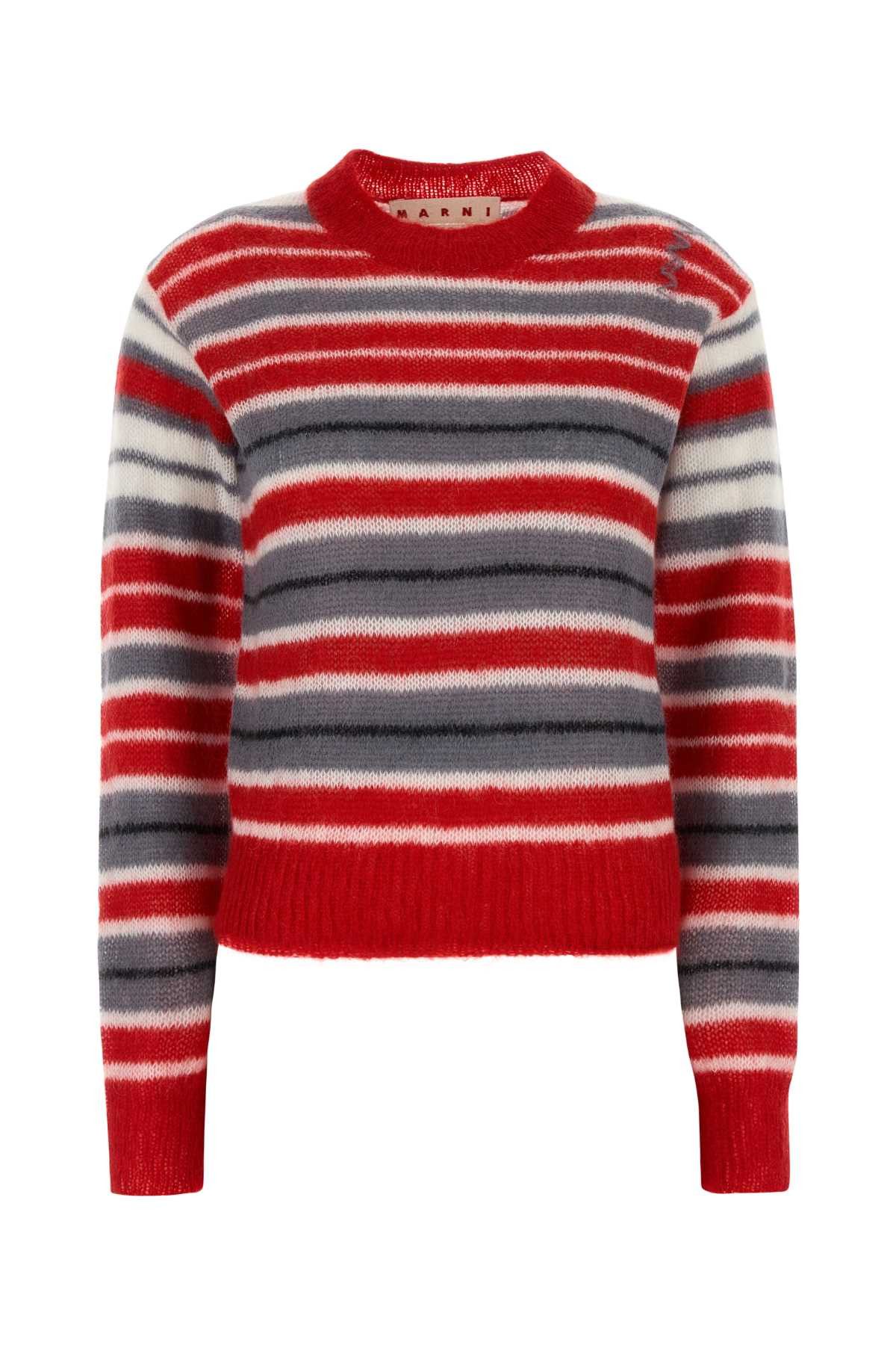 Marni Embroidered Mohair Blend Sweater Size S / US 4 / IT 40 - 1 Thumbnail