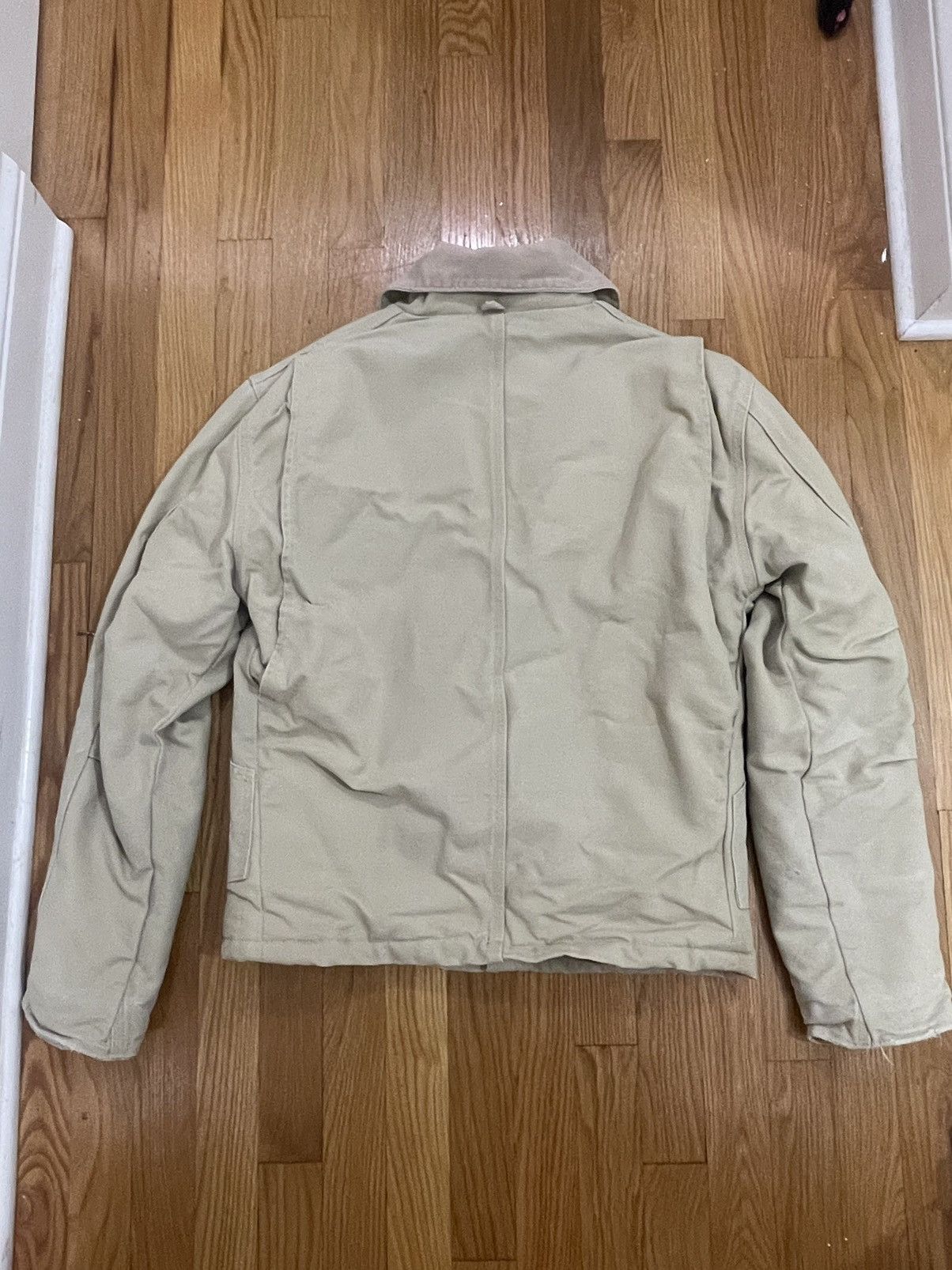 Carhartt × Vintage Carhartt Detroit jacket dearborn beige Size US M / EU 48-50 / 2 - 2 Thumbnail