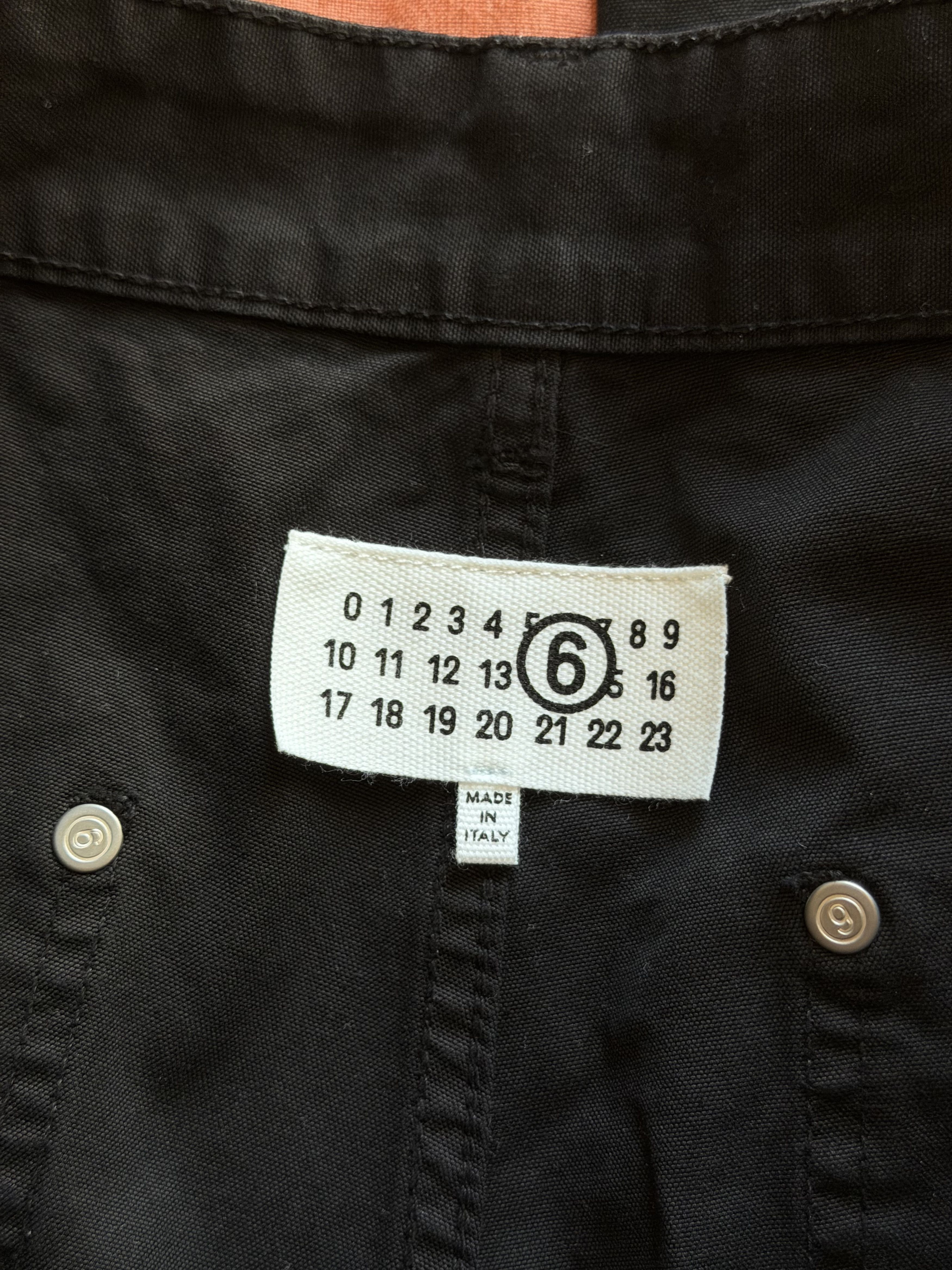 MM6 MM6 Maison Margiela Double Knee Carpenter Pants in Black Size US 32 / EU 48 - 8 Thumbnail