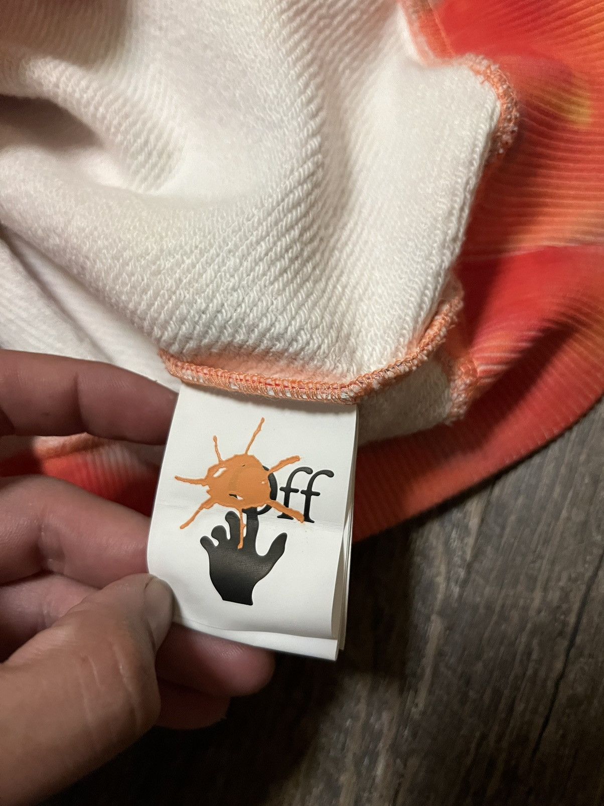 Off-White Off-White Kids Virgil Abloh Tie Dye Sweater Skirt Size 8 Size XXS / US 00 / IT 34 - 3 Thumbnail
