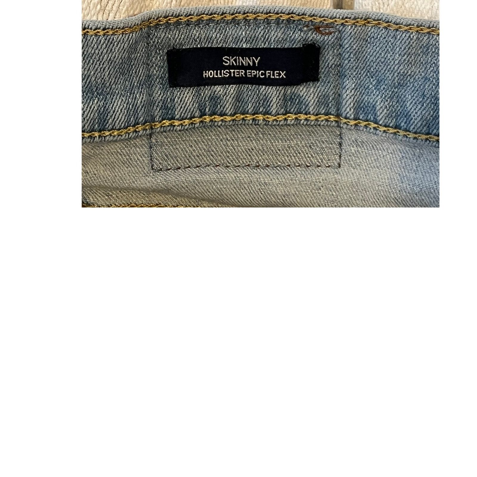 Hollister Hollister Skinny Epic Flex, Men's 34x34 Size US 34 / EU 50 - 4 Thumbnail