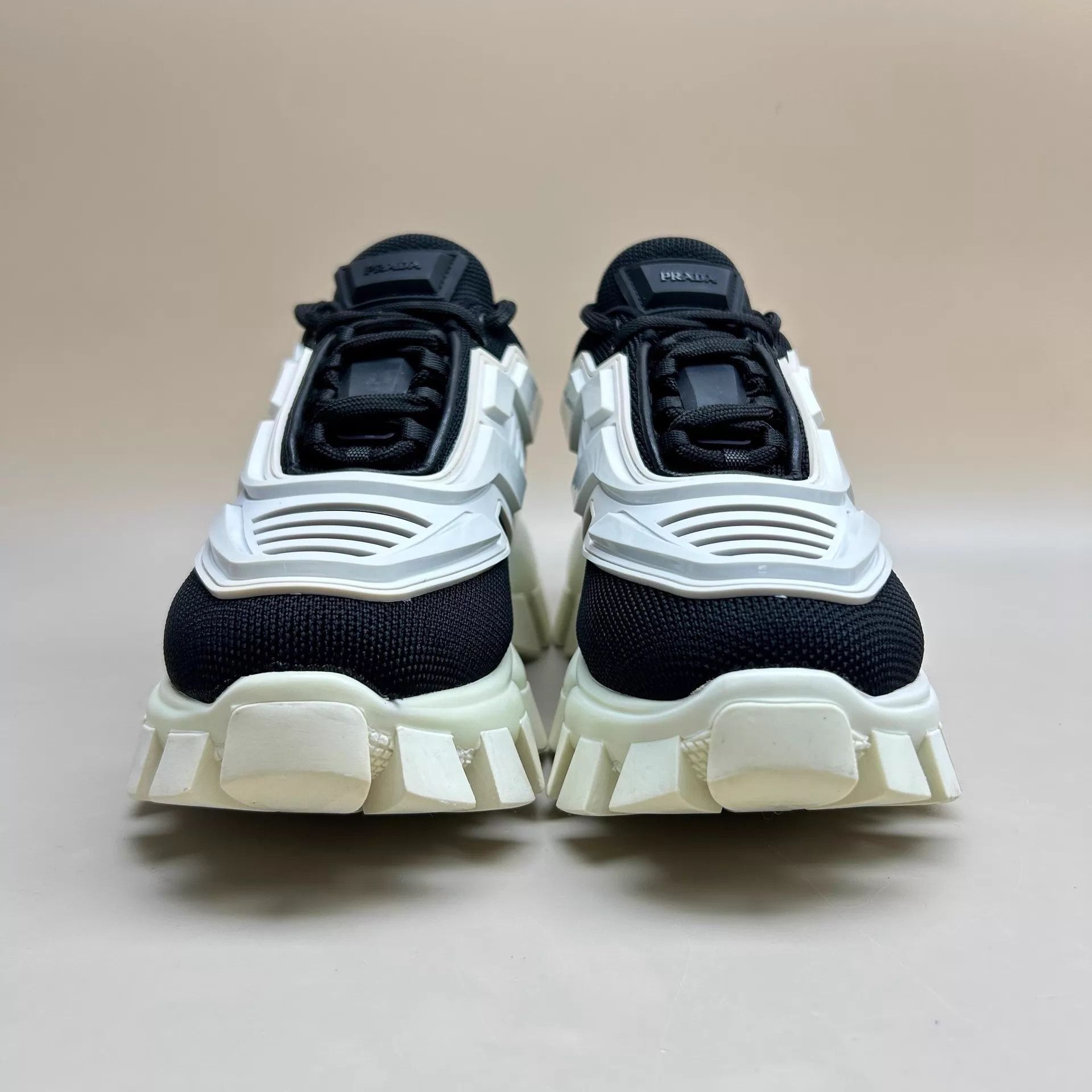 Prada Prada Black & White Platform Gear Shoes 35 95New Size US 4.5 / IT 34.5 - 2 Thumbnail