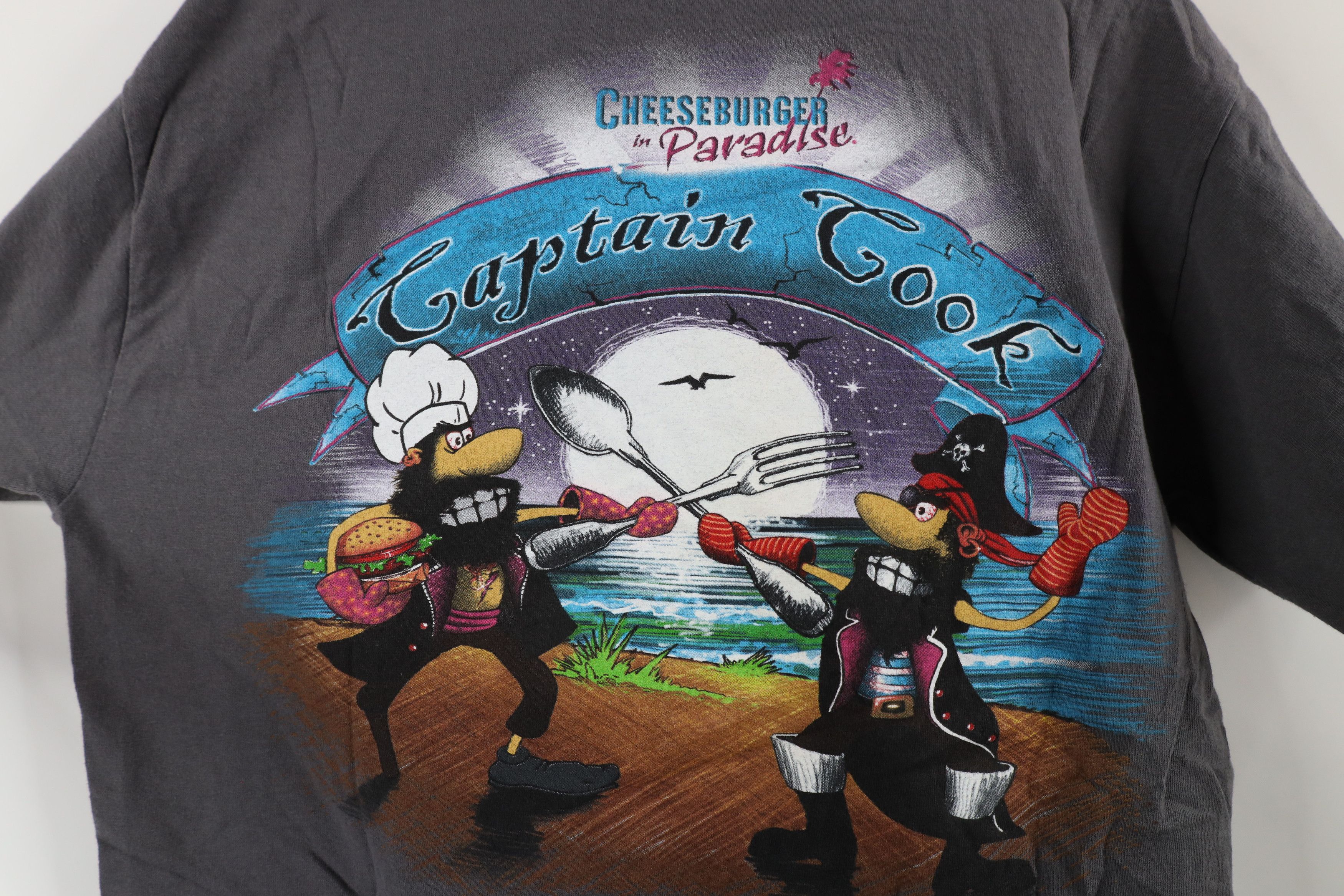 Vintage Vintage Streetwear Cook Cheeseburger In Paradise T-Shirt Size US M / EU 48-50 / 2 - 8 Thumbnail