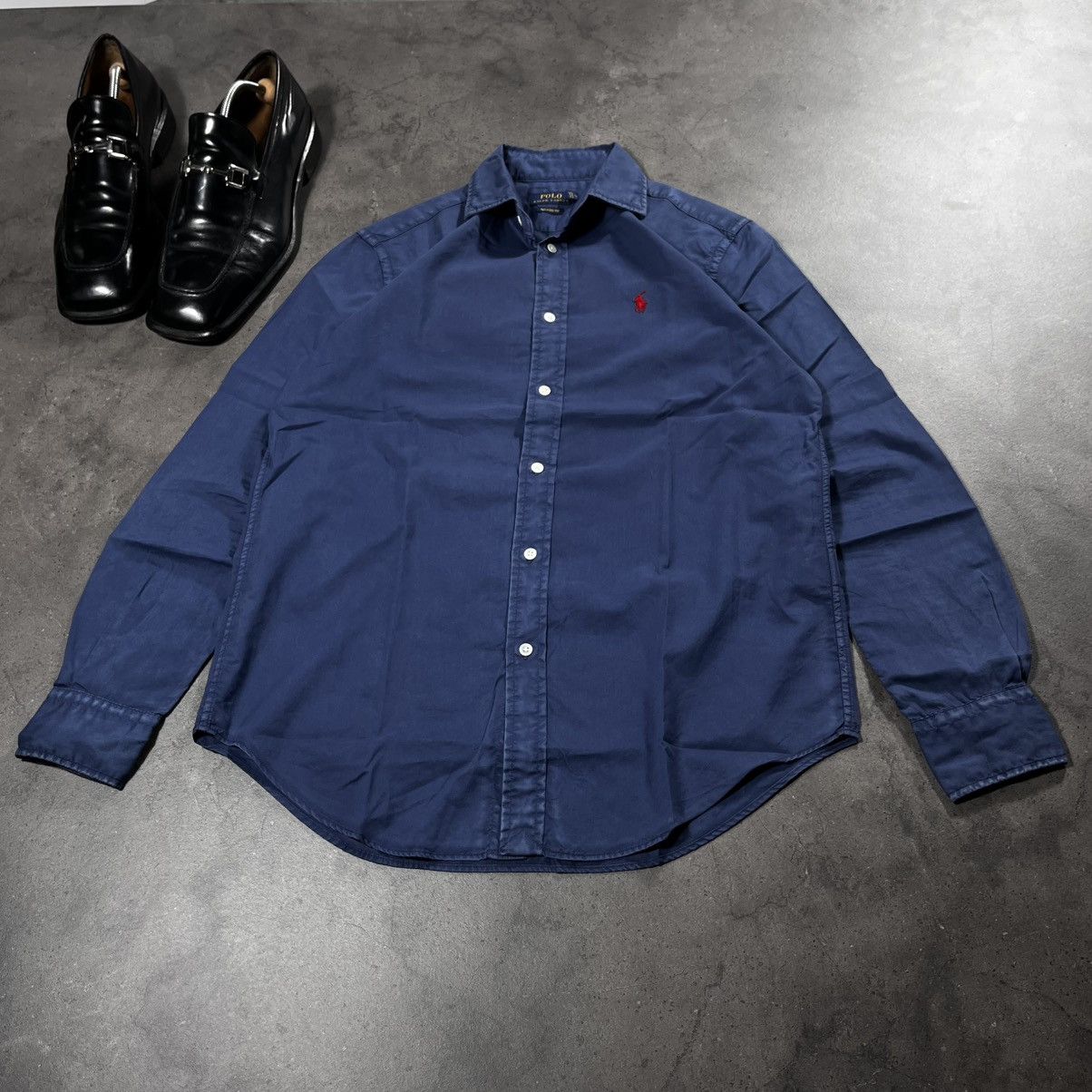 Polo Ralph Lauren Polo Ralph Lauren Slim Fit Longsleeve Shirt Button Up Size US M / EU 48-50 / 2 - 2 Thumbnail