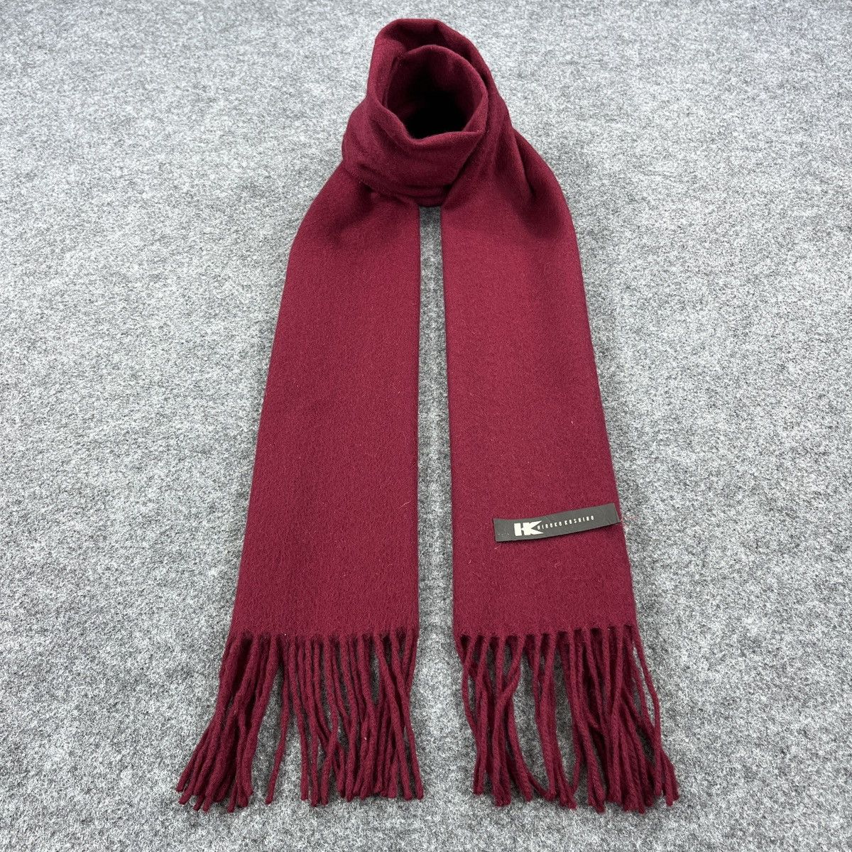 Hiroko Koshino Homme × Vintage Hiroko Koshino Scarf / Muffler / Neckwear T1521 Size ONE SIZE - 4 Thumbnail