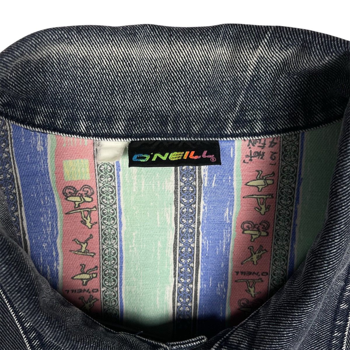 O'Neill Vintage 90’s Rare O'Neill Denim Jacket Size US XL / EU 56 / 4 - 9 Thumbnail