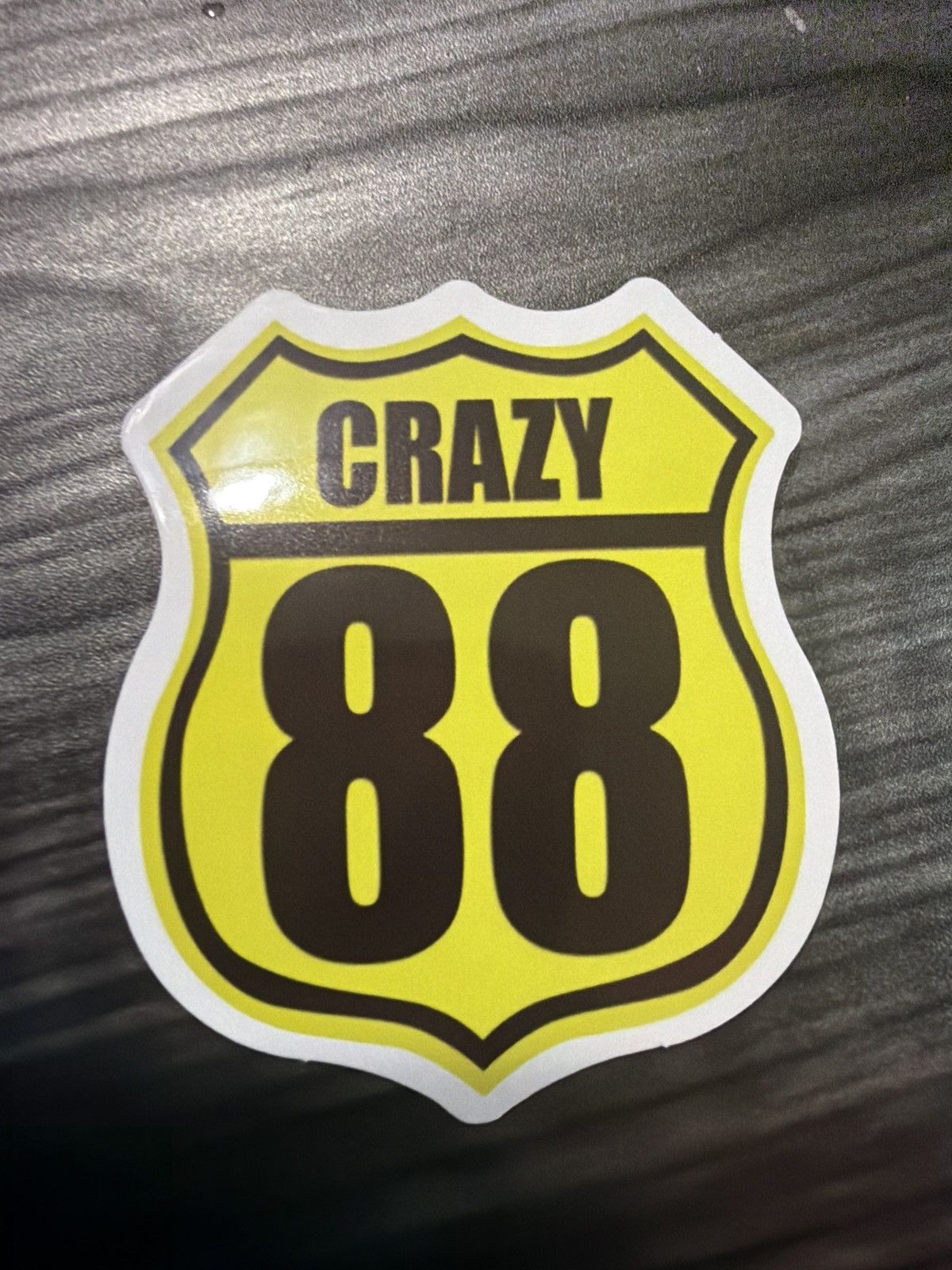 Hypebeast Kill Bill Crazy 88 Road Sign Sticker Size ONE SIZE - 1 Thumbnail