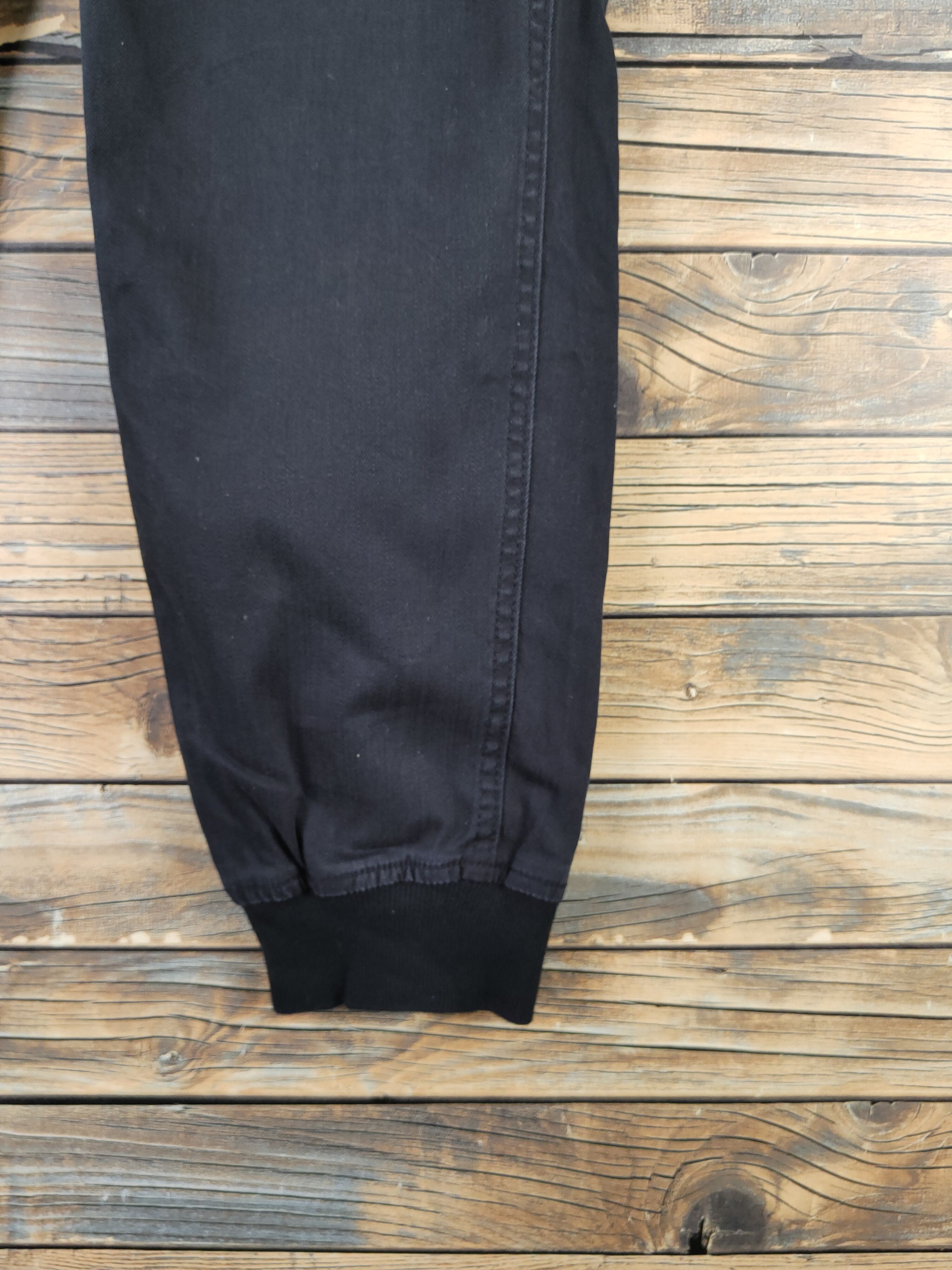 Japanese Brand DL Cube Sugar Black Multipocket Joggers #2352 Size US 27 - 6 Thumbnail