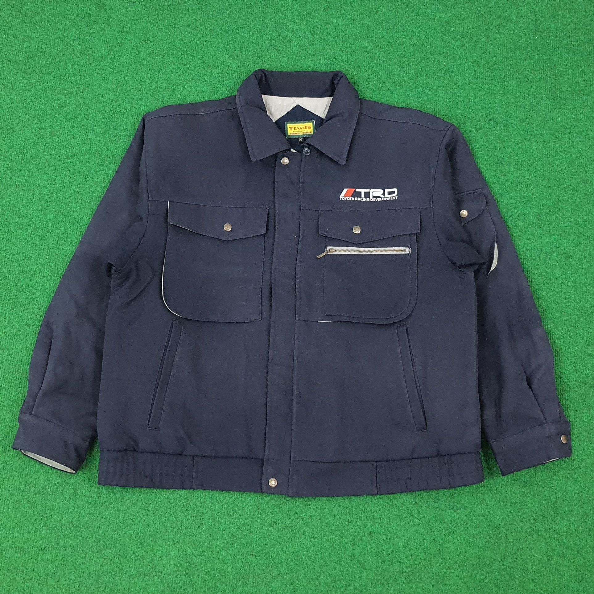 Other Vintage TRD Toyota Japan Motorsports Jacket C238N19 Size US L / EU 52-54 / 3 - 3 Thumbnail