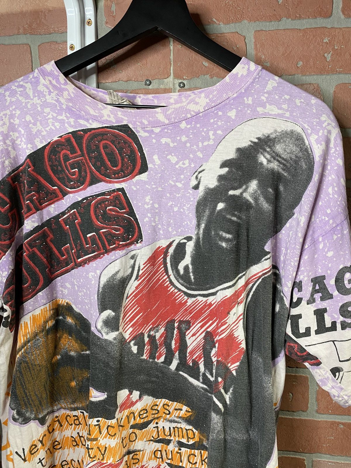 Vintage Vintage 90’s Magic Johnson T Vtg Michael Jordan Shirt XLarge Size US XL / EU 56 / 4 - 5 Thumbnail