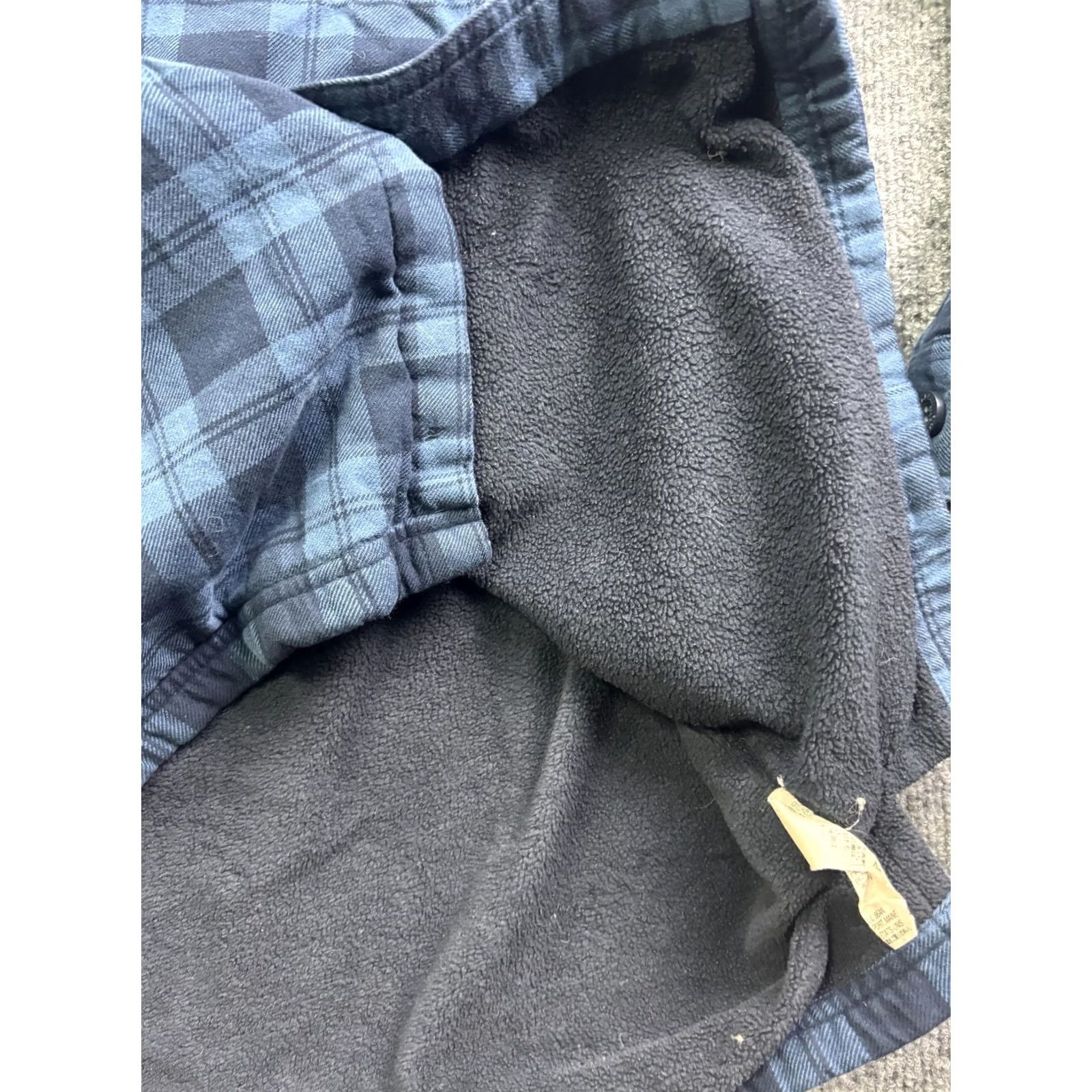 Vintage LL Bean Jacket Mens M Blue Plaid Flannel Shirt Jacket Shacket Lined Insulated Size US M / EU 48-50 / 2 - 5 Thumbnail