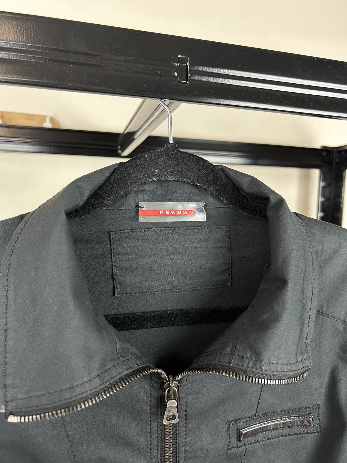 Prada PRADA Sport Gray Nylon Jacket Vintage 90s 00s Size M / US 6-8 / IT 42-44 - 3 Thumbnail