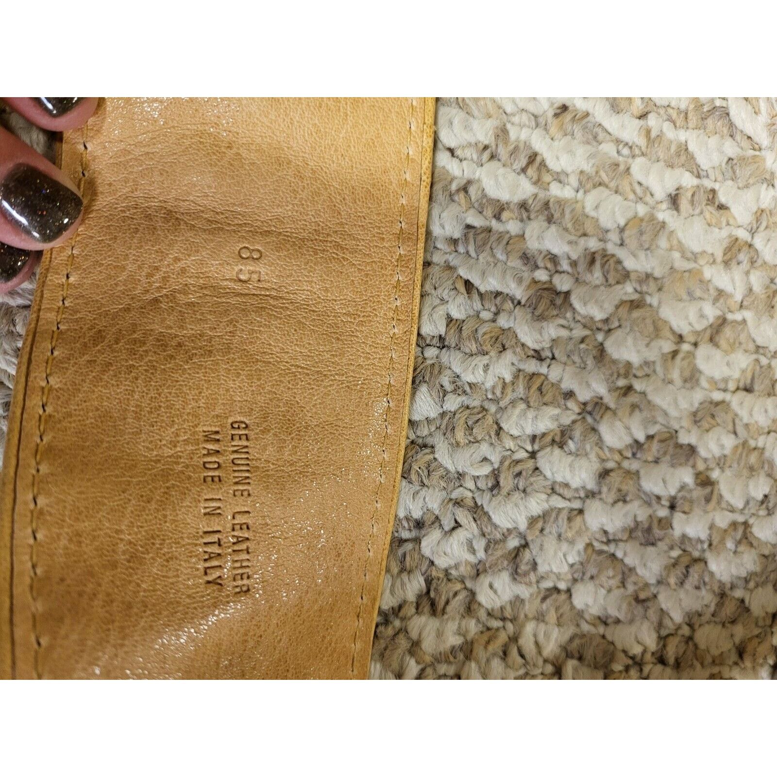 Ermanno Scervino Ermanno Scervino Snake Skin Genuine Leather Belt Size ONE SIZE - 6 Thumbnail