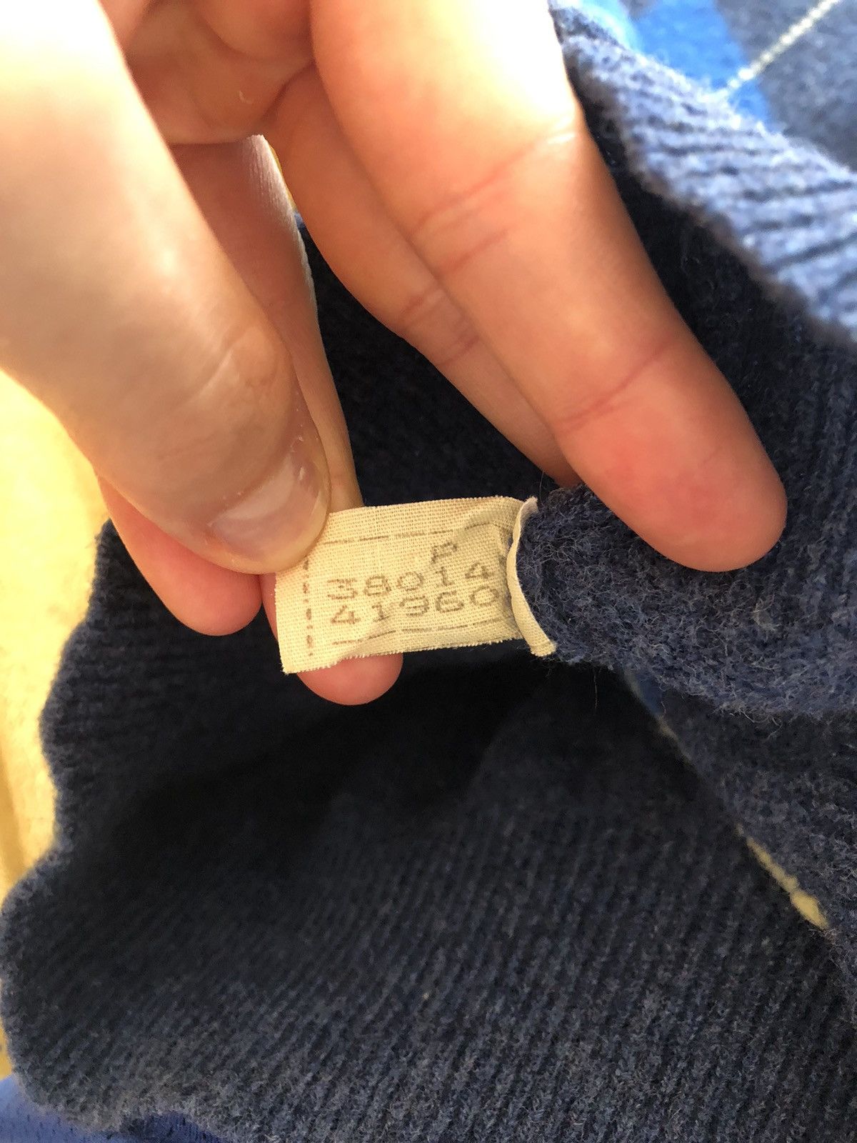 Vintage VINTAGE LAMBSWOOL RARE PURE WOOL SWEATER VEST Size US S / EU 44-46 / 1 - 4 Thumbnail