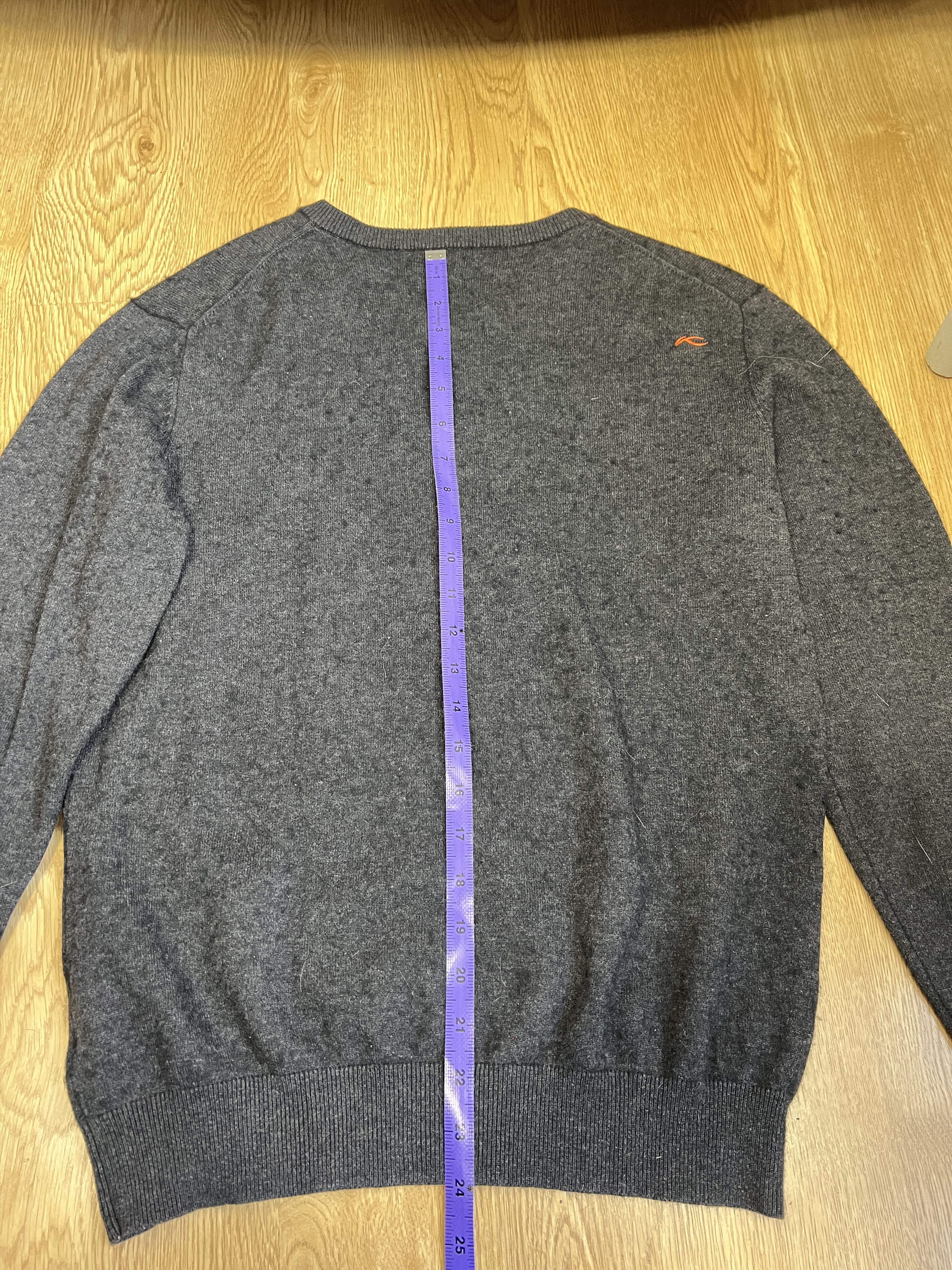 KJUS × Omega KJUS OMEGA CRANS MONTANA V NECK LANA SWEATER GRAY Size US M / EU 48-50 / 2 - 12 Thumbnail
