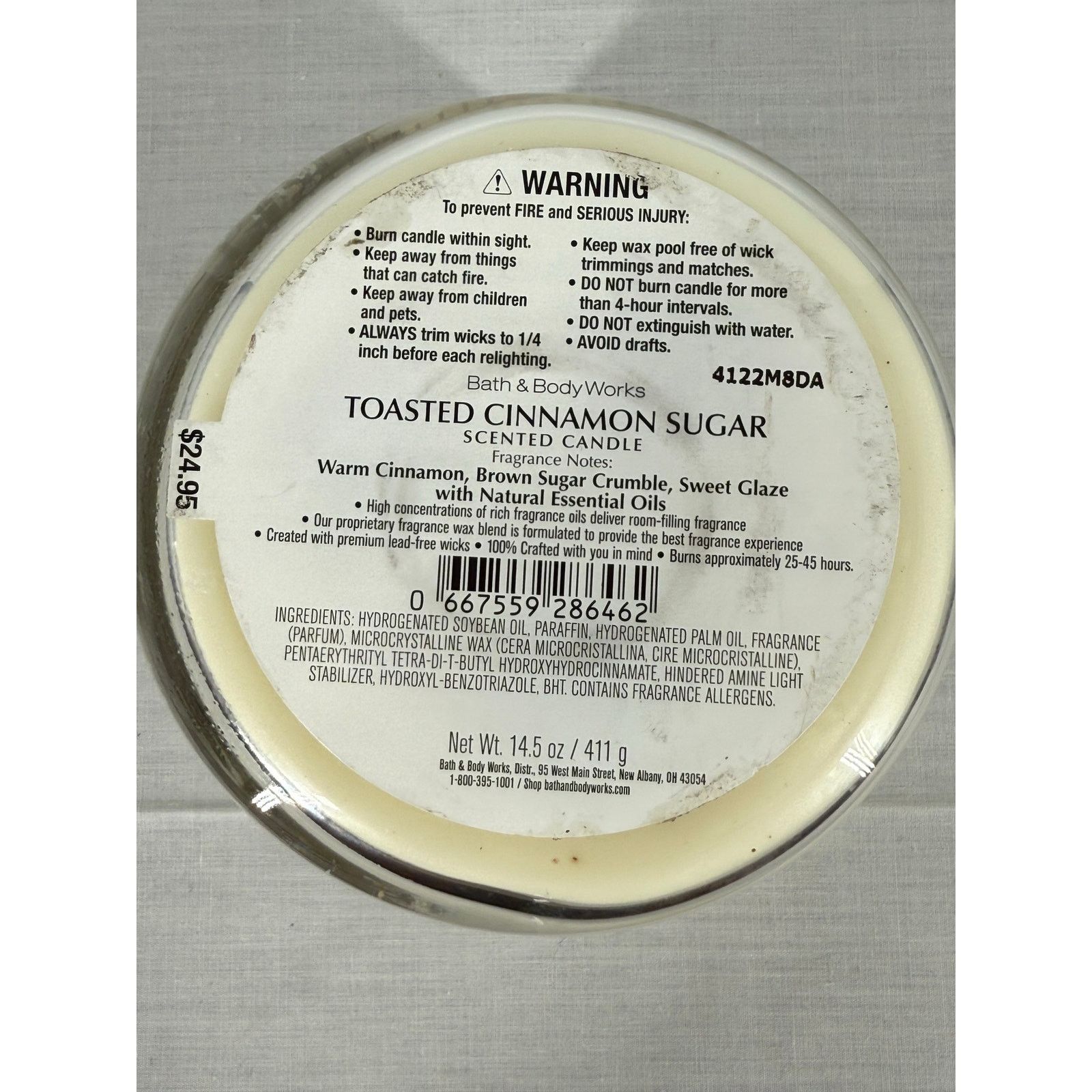 Other Bath&Body Holiday Scent 3Wick Candle Toasted Cinnamon Sugar Size ONE SIZE - 4 Thumbnail