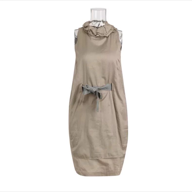 Brunello Cucinelli Brunello Cucinelli Sleeveless Dress Size US XXS / EU 40 - 1 Thumbnail