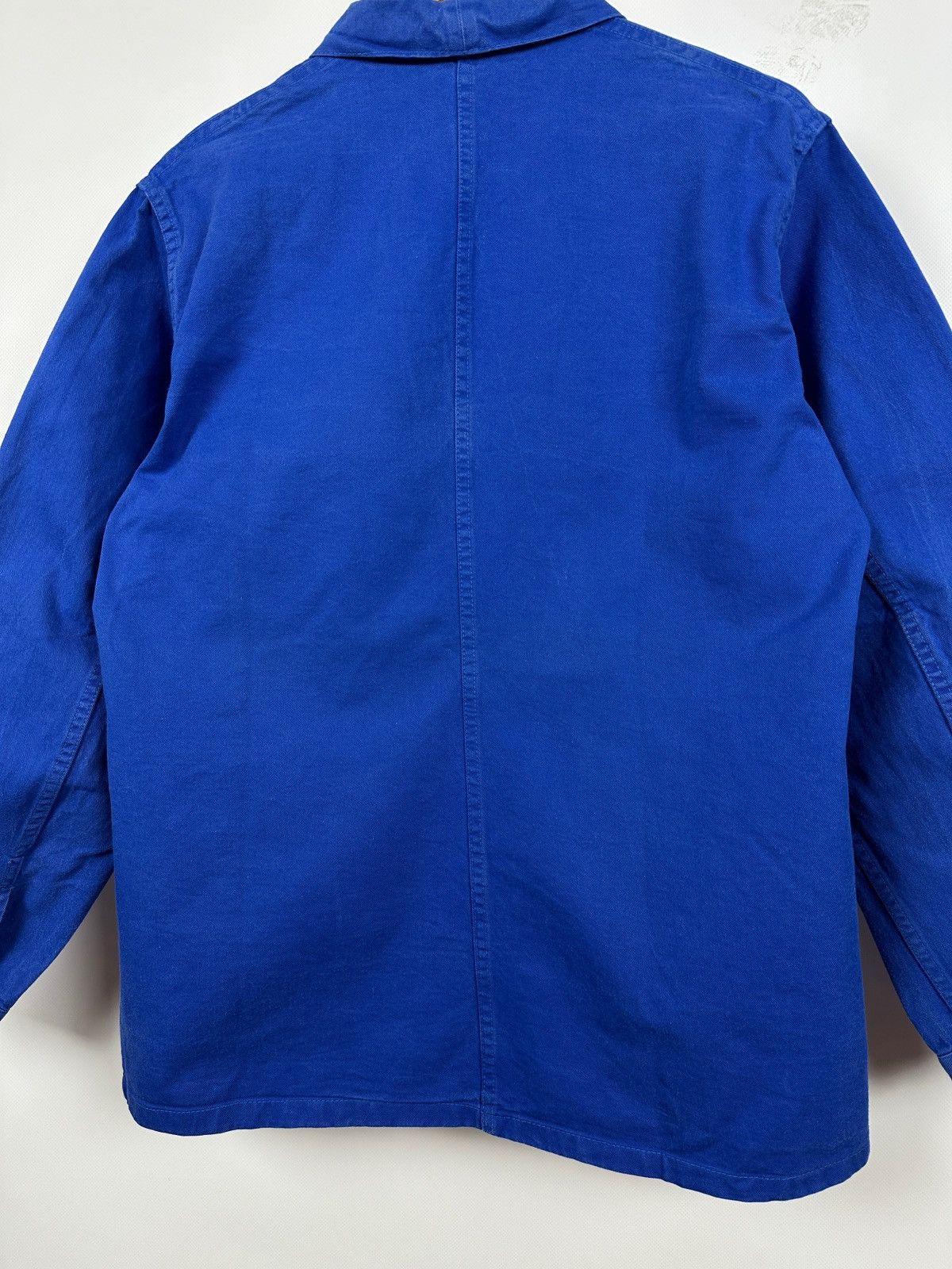 Le Laboureur 80s Vintage Lutteurs French Workwear Sanfor Chore Jacket Size US M / EU 48-50 / 2 - 25 Thumbnail