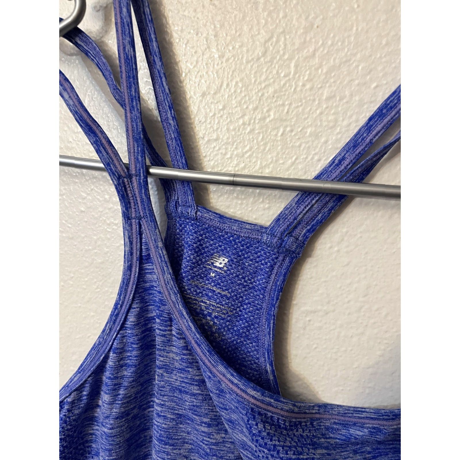 New Balance New Balance Tank Top Blue M Racerback Free-Flow J.Crew x New Balance Size M / US 6-8 / IT 42-44 - 2 Thumbnail