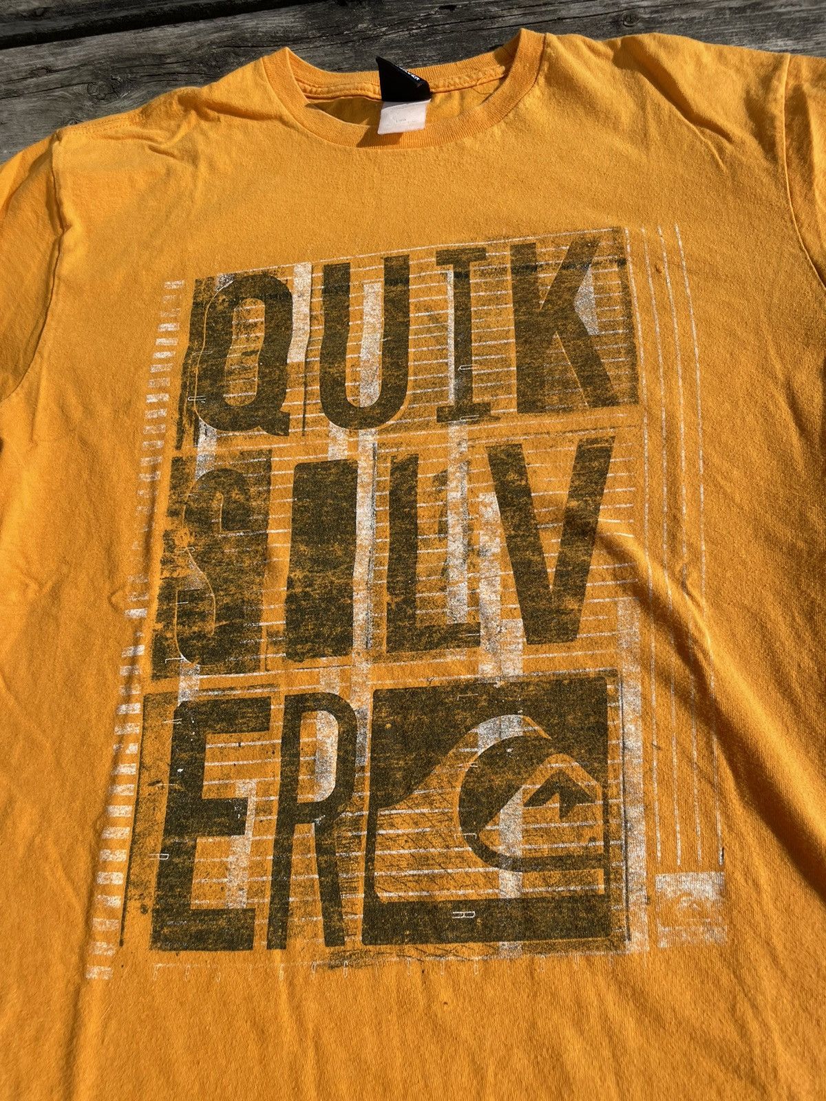 Quiksilver × Vintage Vintage Y2K quiksilver surf T-shirt Size US L / EU 52-54 / 3 - 2 Thumbnail