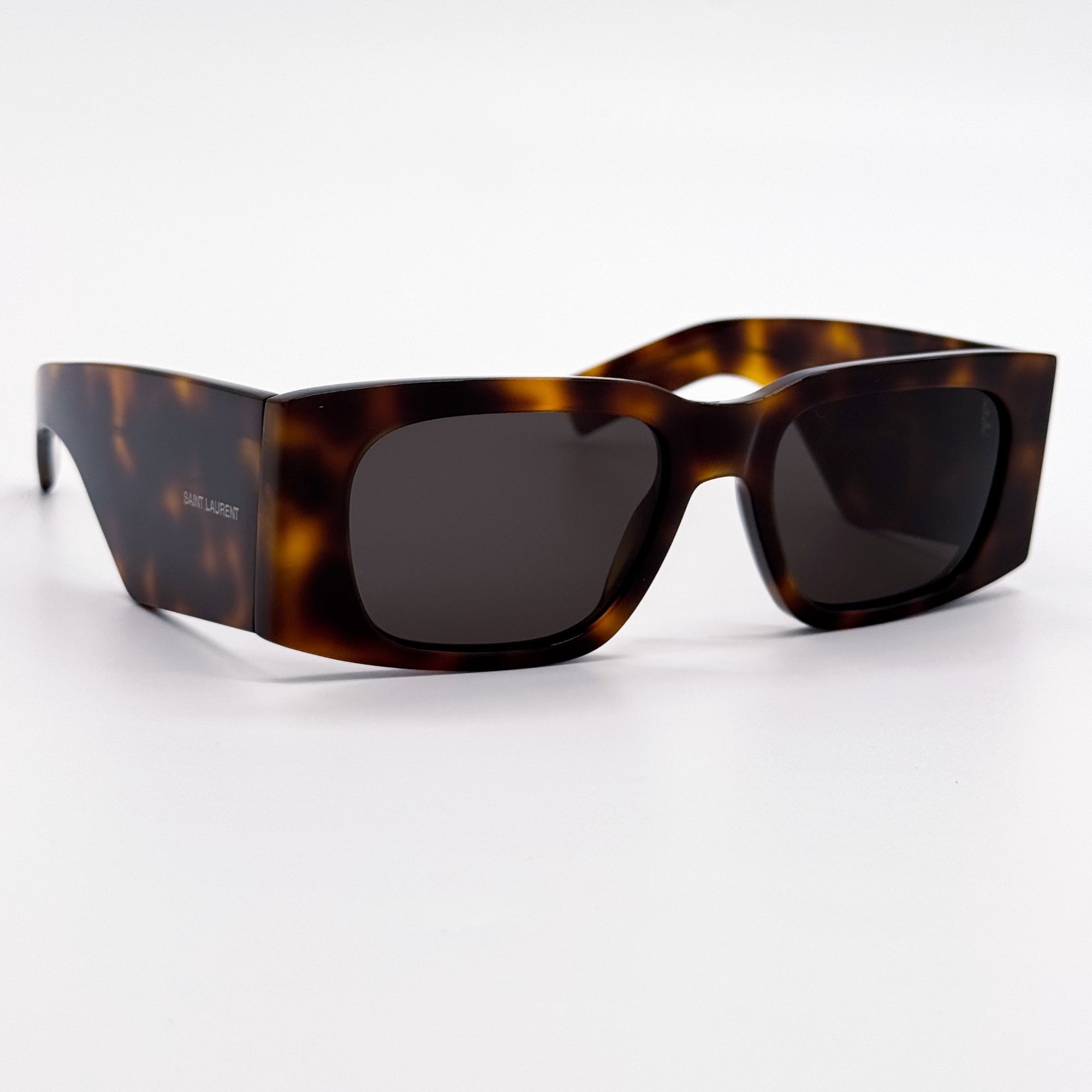 Saint Laurent Paris NEW SAINT LAURENT SUNGLASSES SL654 003 WOMEN SQUARE HAVANA/G Size ONE SIZE - 9 Thumbnail