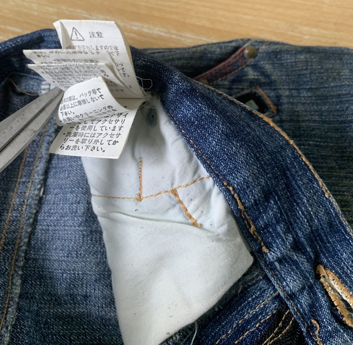 In The Attic Rare Distressed In The Attic Flare Denim Jeans Pants Size US 31 - 24 Thumbnail