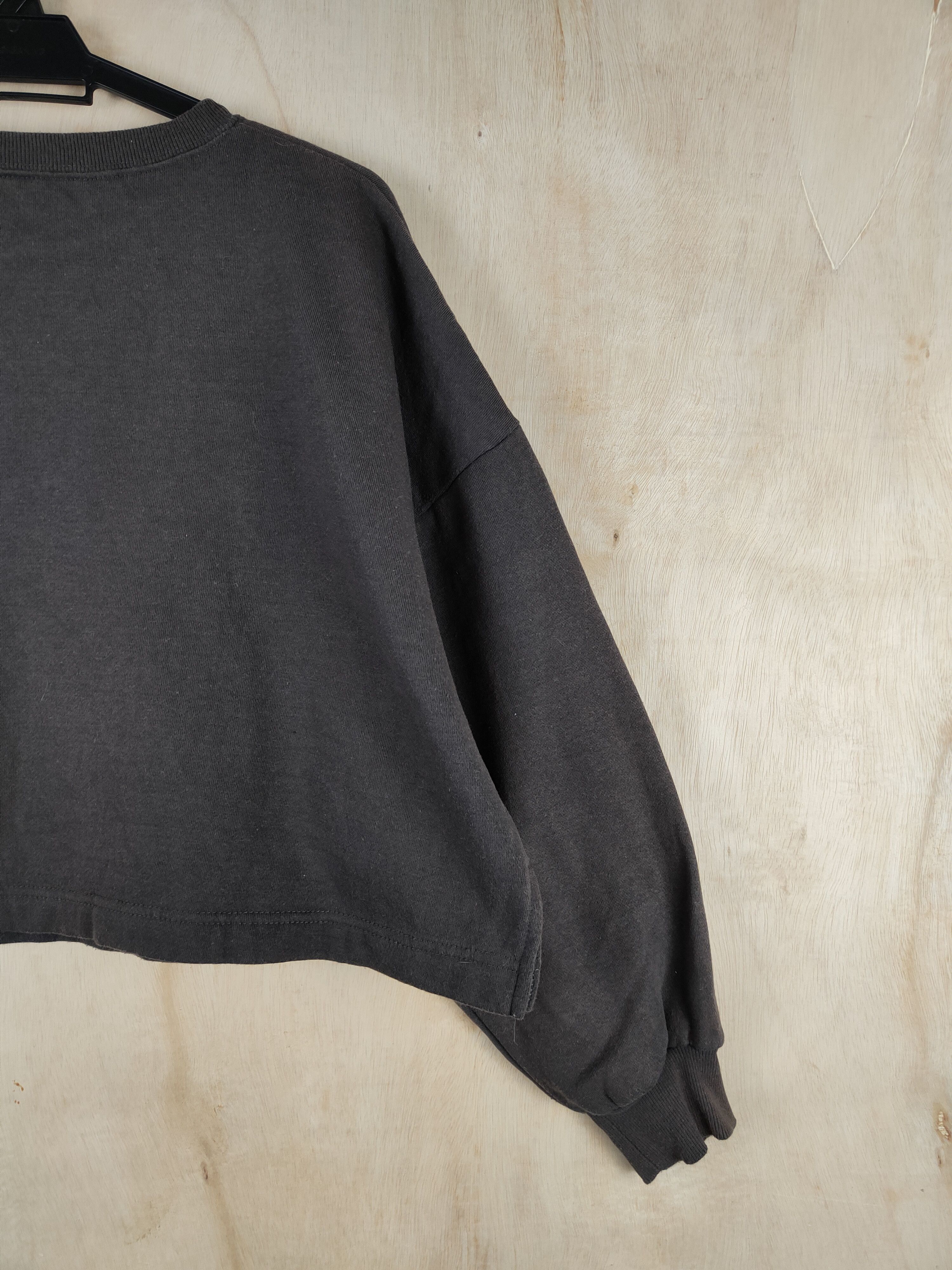 Japanese Brand GRL Dark Brown Carlton Crop Tops #S2465 Size M / US 6-8 / IT 42-44 - 9 Thumbnail