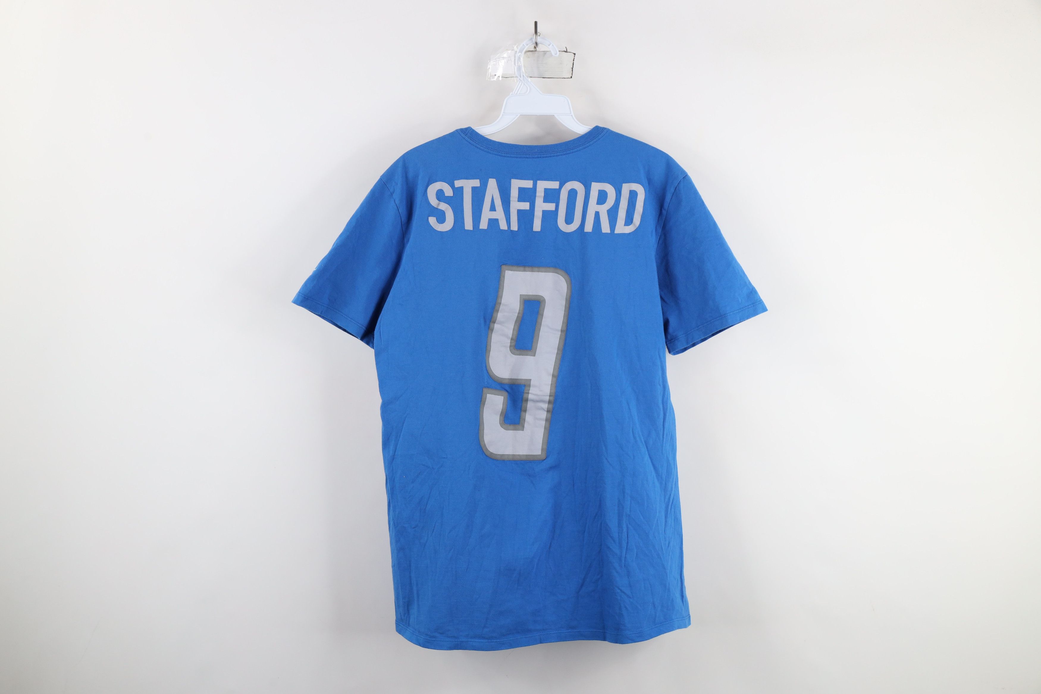 Nike × Vintage Nike Matt Stafford Detroit Lions Football Jersey T-Shirt #9 Size US M / EU 48-50 / 2 - 13 Thumbnail
