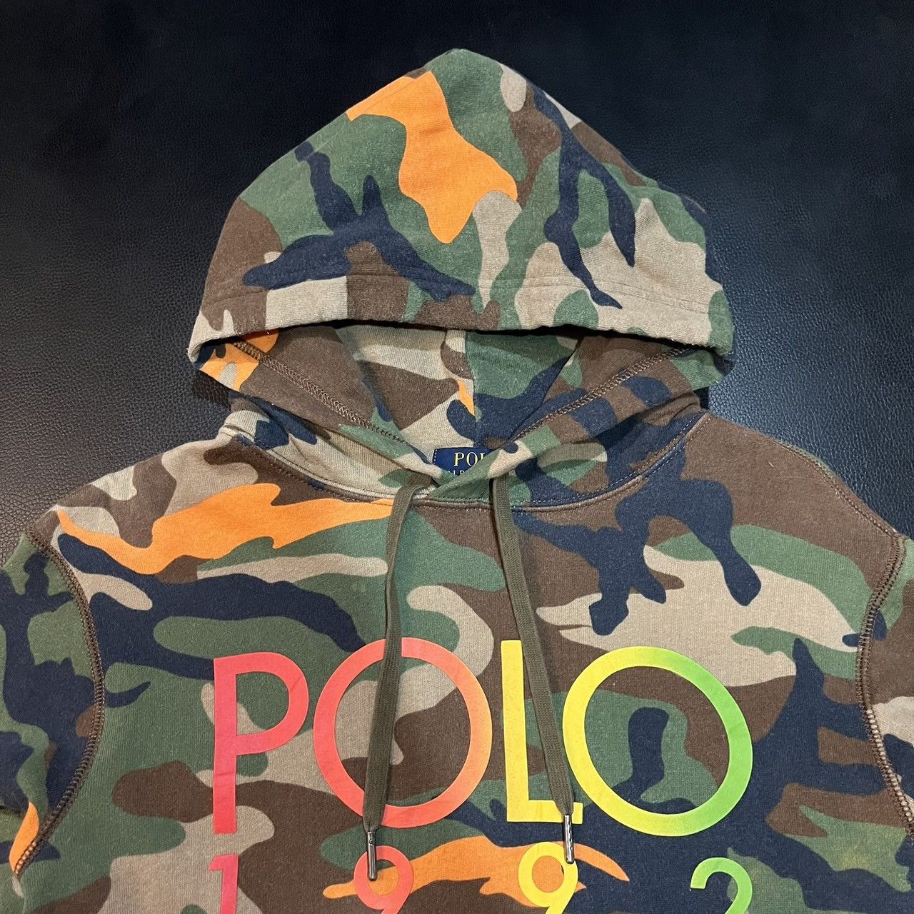 Polo Ralph Lauren Polo Ralph Lauren 1992 Camo Hoodie Size US XS / EU 42 / 0 - 3 Thumbnail