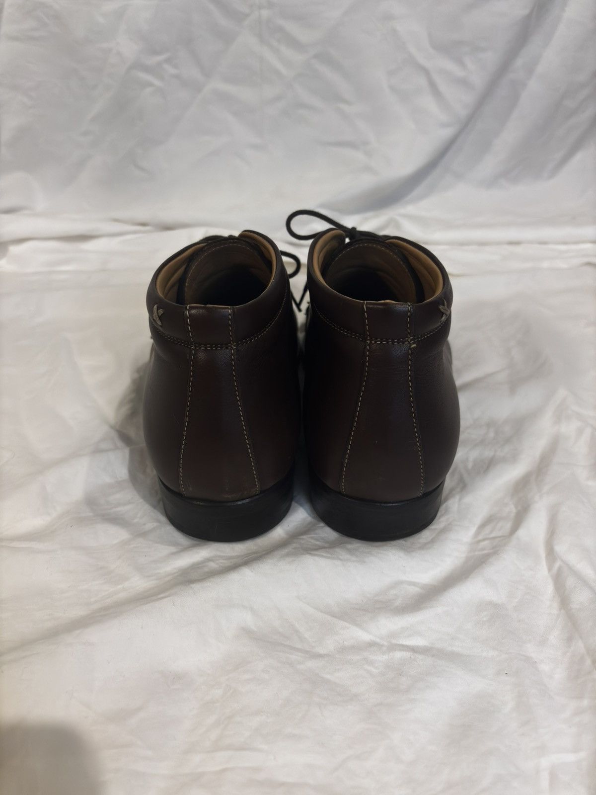 Rockport Brown leather Chukka Boots.mf044 Size US 9.5 / EU 42-43 - 3 Thumbnail
