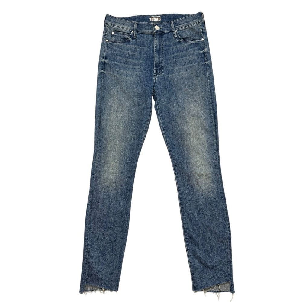 MOTHER MOTHER Stunner Zip Ankle Step Fray in Good Girls Do Jeans S Size 27" / US 4 / IT 40 - 2 Thumbnail
