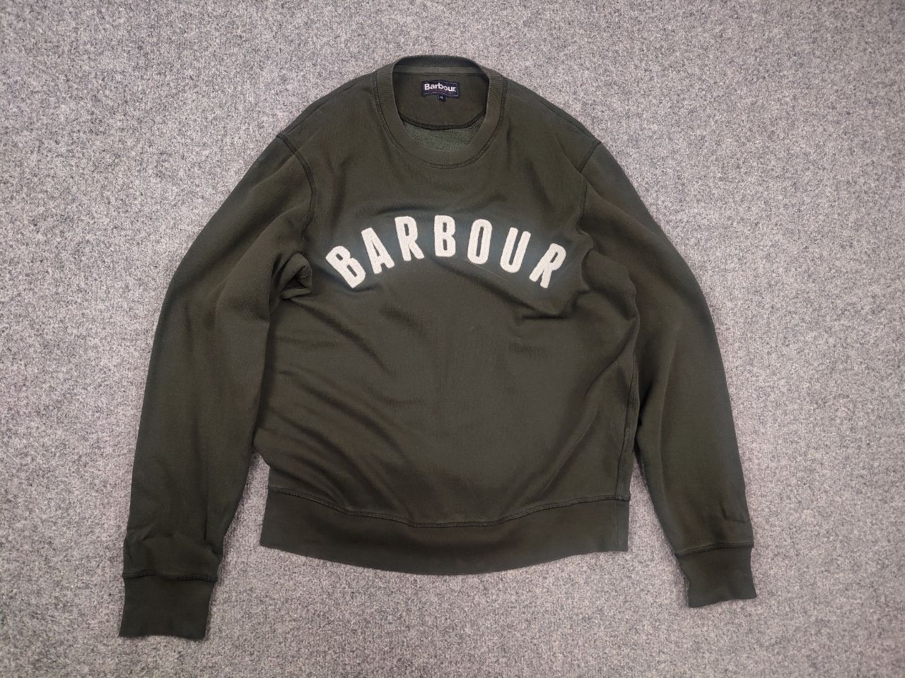 Barbour Barbour prep logo crew neck Logo sweatshirt Vintage Style Size US M / EU 48-50 / 2 - 8 Thumbnail
