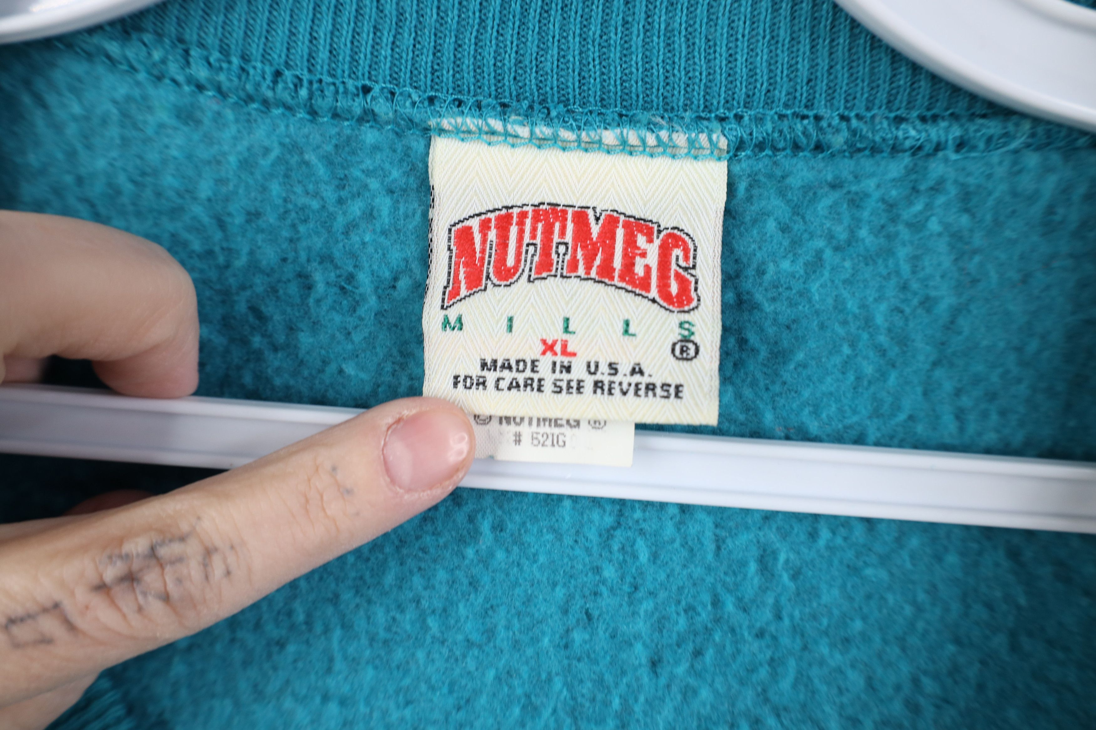 Vintage Vintage 90s Streetwear Butterfly Crewneck Sweatshirt USA Size XL / US 12-14 / IT 48-50 - 11 Thumbnail