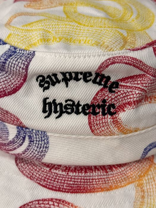 Supreme Supreme HYSTERIC GLAMOUR Snake Denim Crusher White M/L