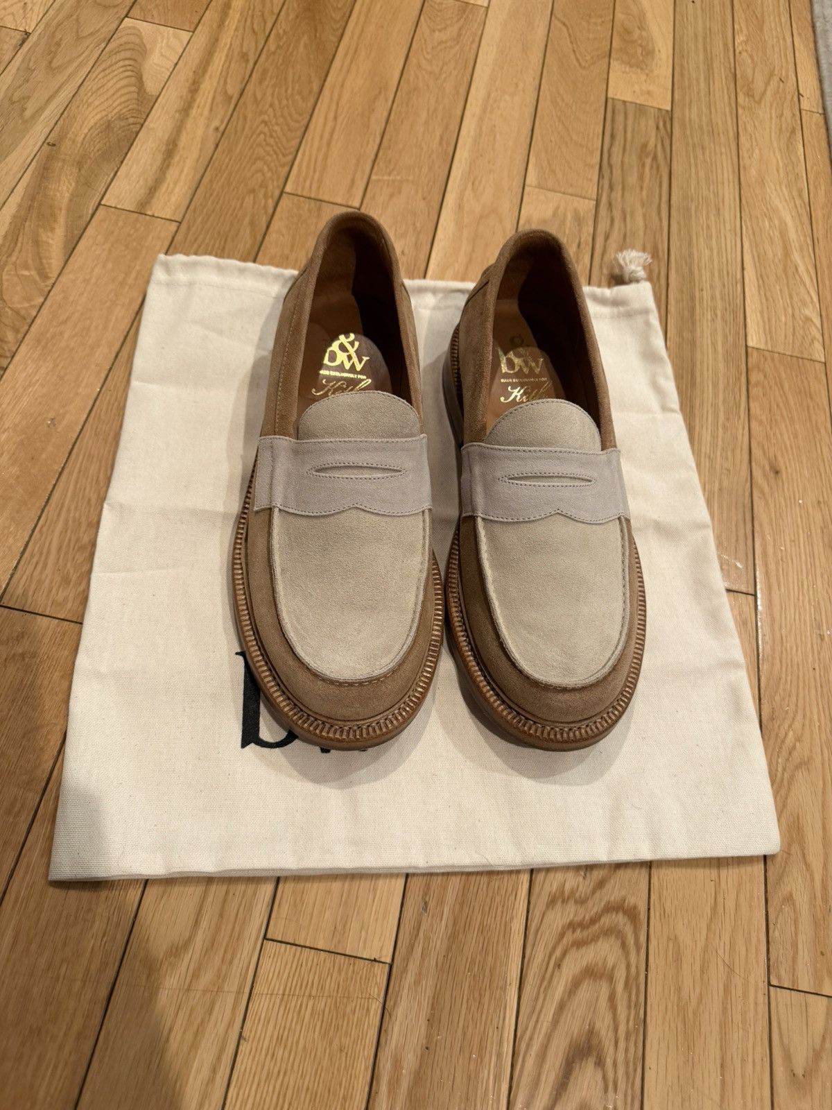 Blackstock & Weber × Kith Kith x Blackstock & Weber Ellis Loafers Beige Size 8 Size US 8 / EU 41 - 4 Thumbnail