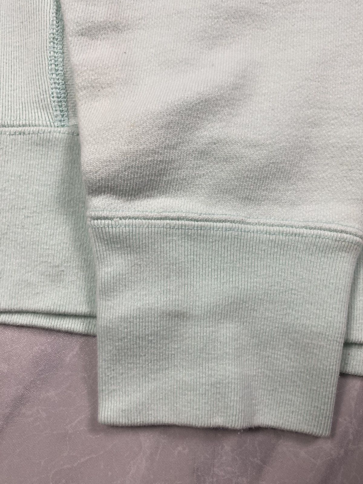 Champion Vintage y2k Reverse Weave Mint Green Quarter Zipper Size US L / EU 52-54 / 3 - 6 Thumbnail